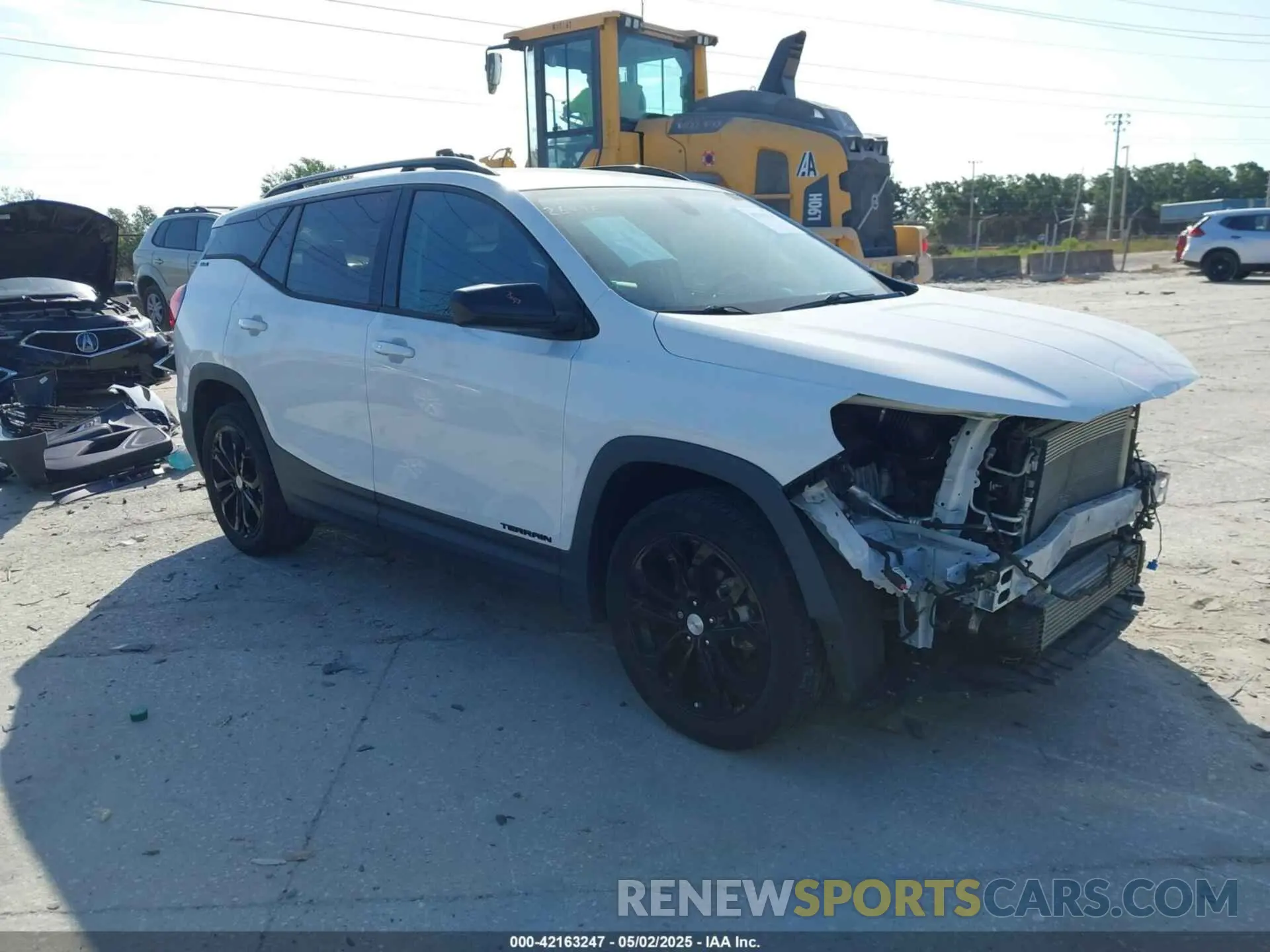 1 Photograph of a damaged car 3GKALMEVXKL272332 GMC TERRAIN 2019