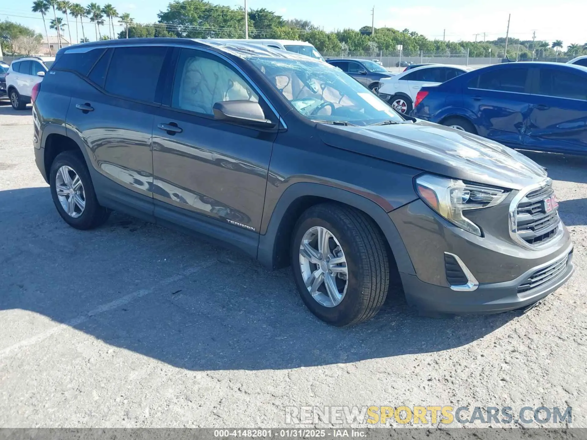 1 Фотография поврежденного автомобиля 3GKALMEVXKL390915 GMC TERRAIN 2019