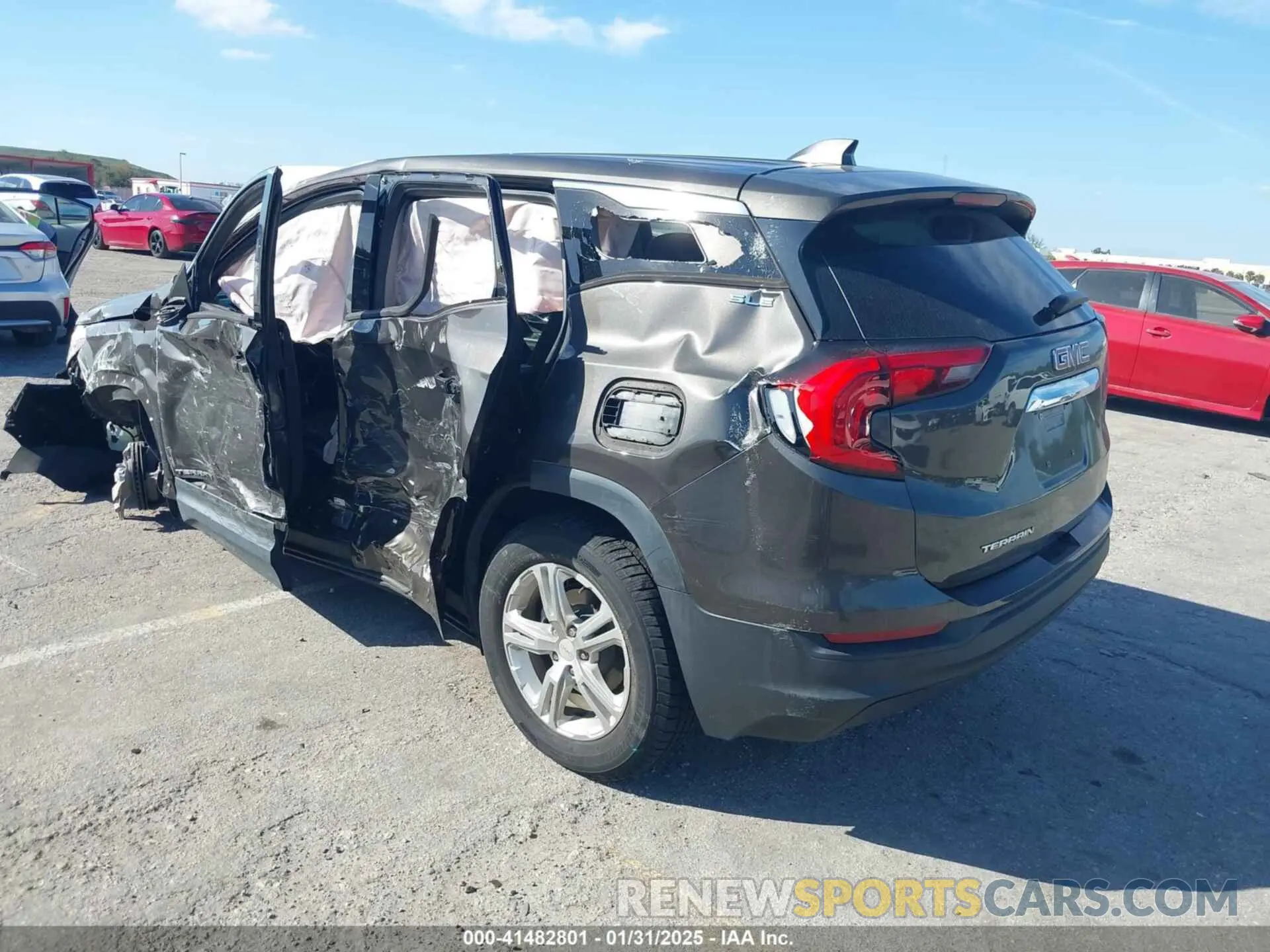 3 Фотография поврежденного автомобиля 3GKALMEVXKL390915 GMC TERRAIN 2019