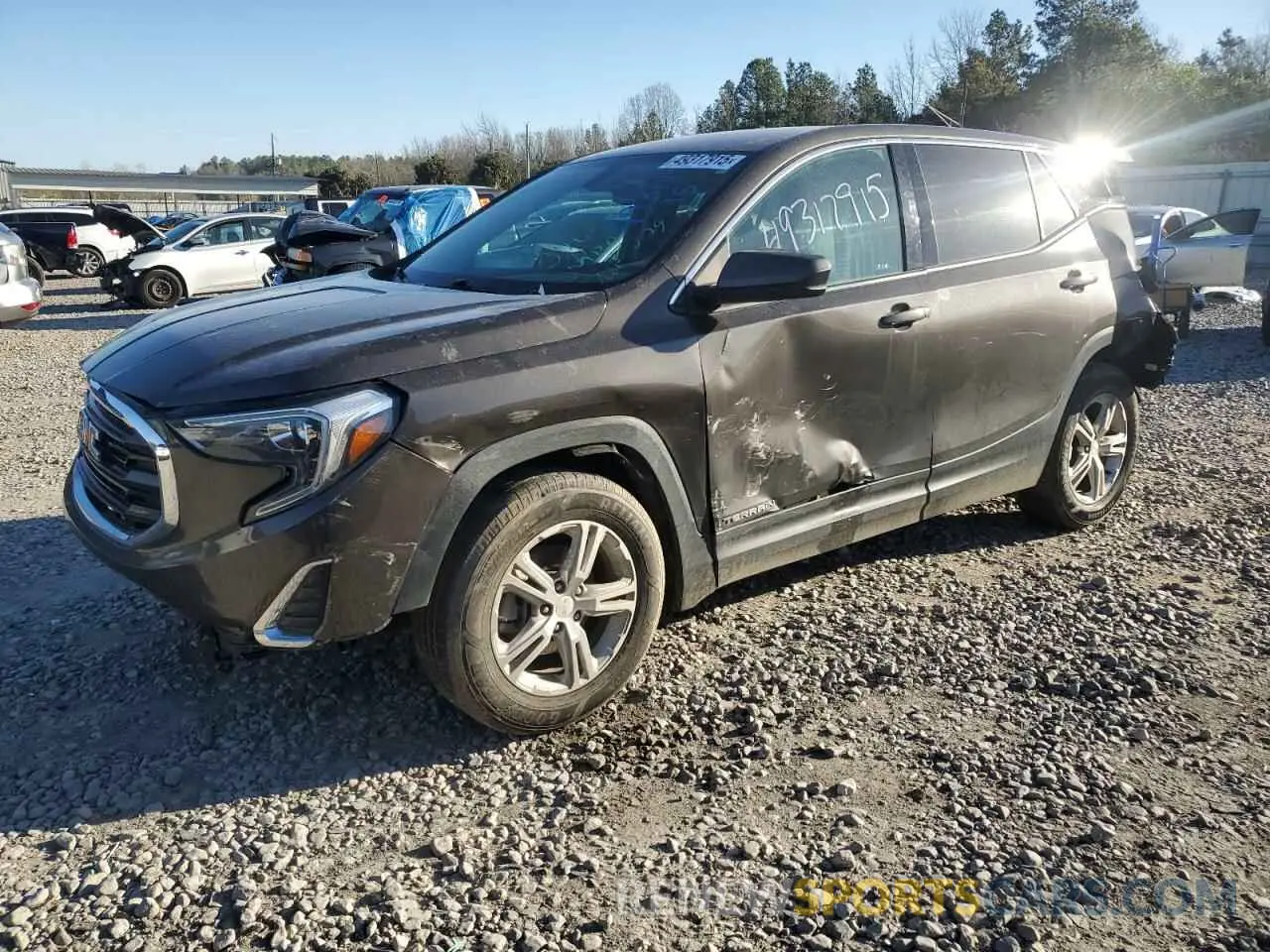 1 Фотография поврежденного автомобиля 3GKALMEVXKL396391 GMC TERRAIN 2019
