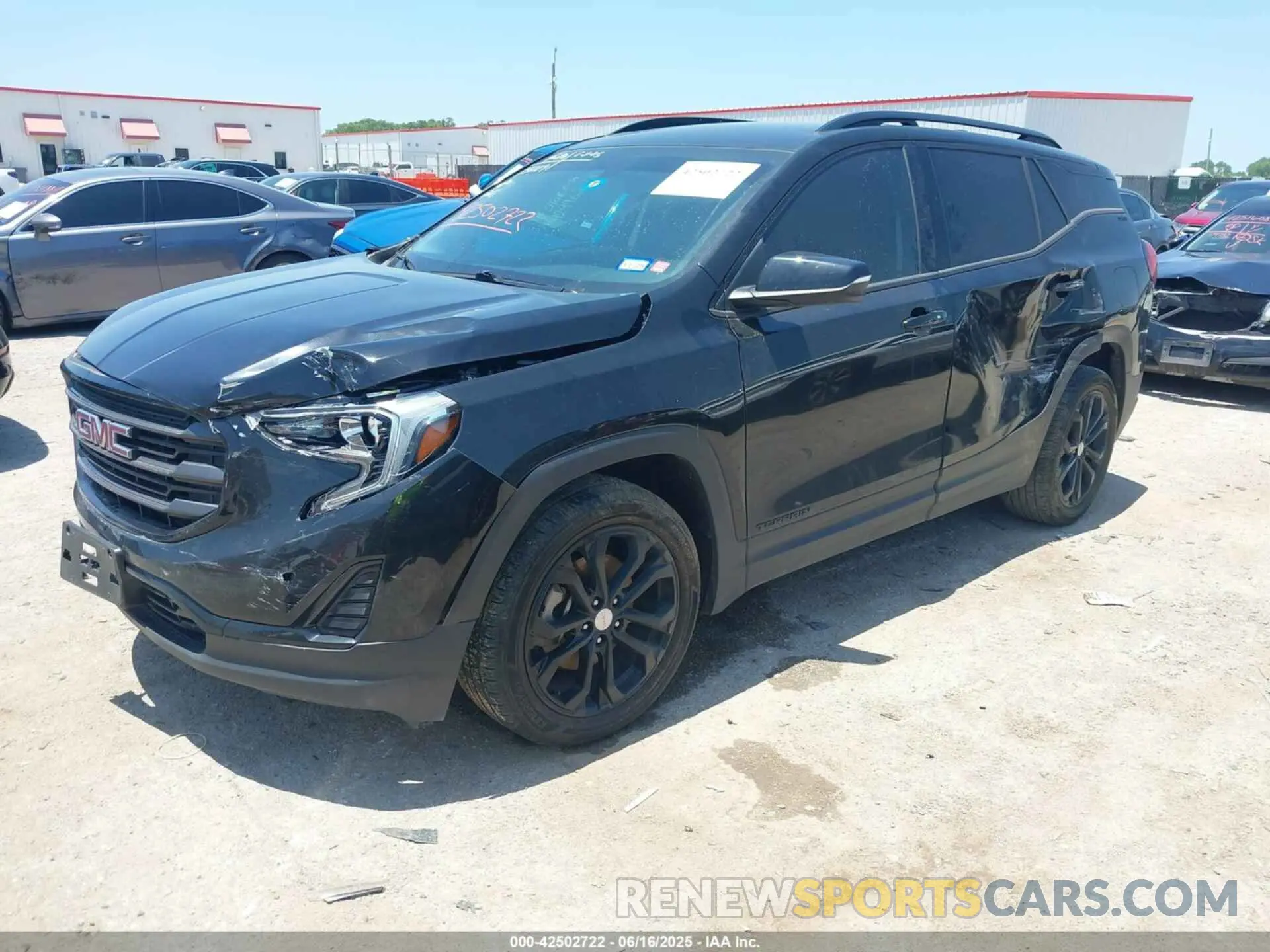 2 Photograph of a damaged car 3GKALMEX2KL122121 GMC TERRAIN 2019