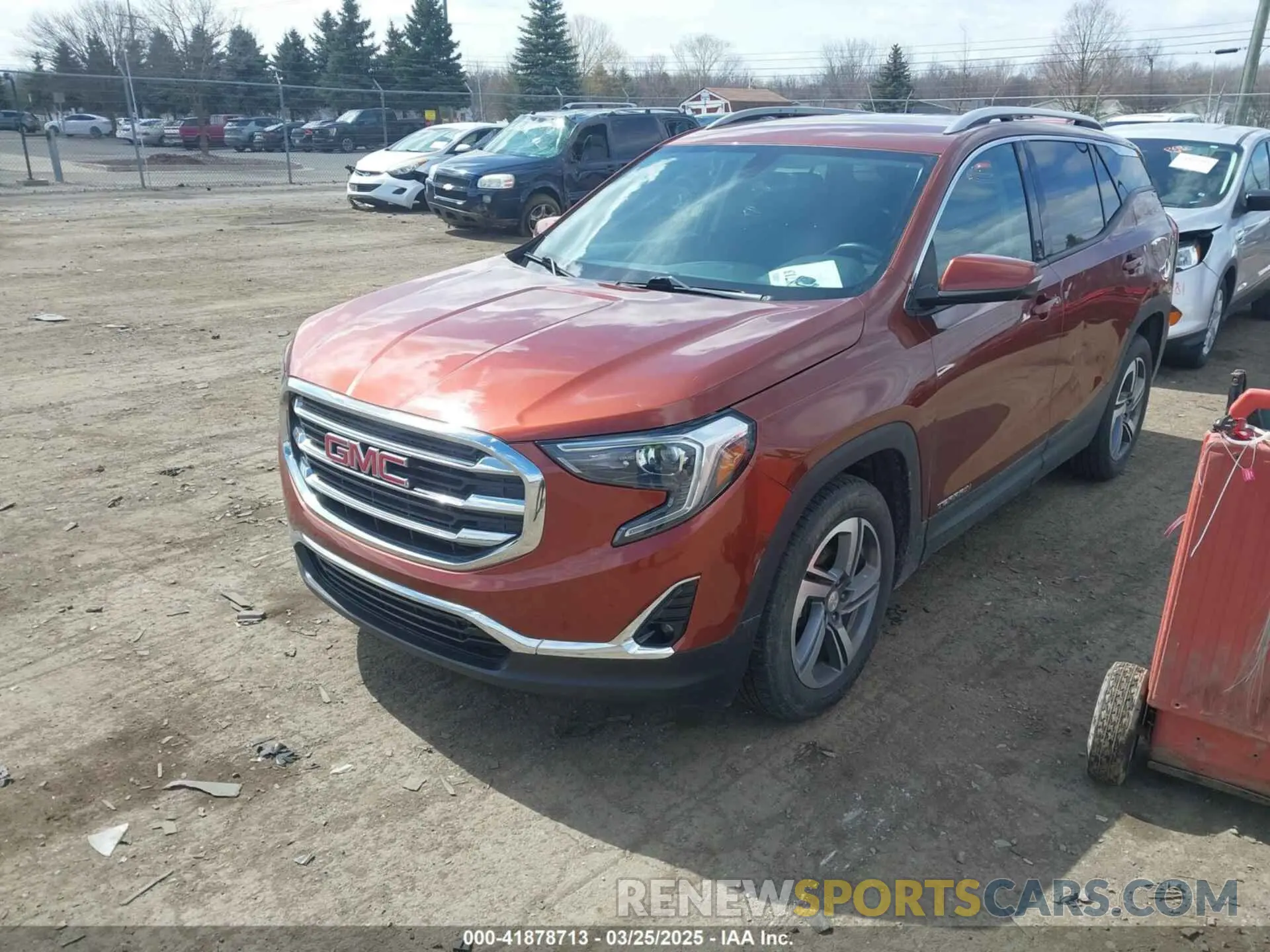 2 Фотография поврежденного автомобиля 3GKALPEV0KL316498 GMC TERRAIN 2019