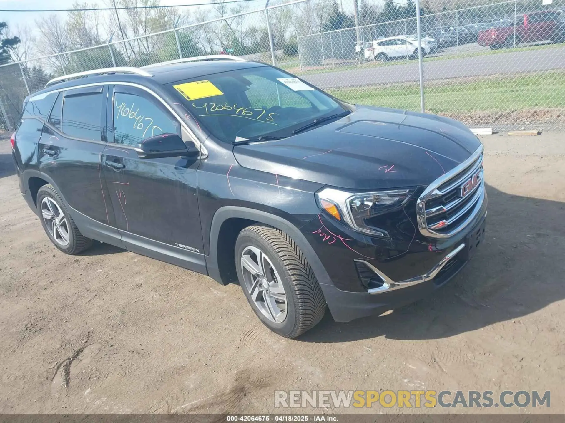 1 Фотография поврежденного автомобиля 3GKALPEV1KL291904 GMC TERRAIN 2019