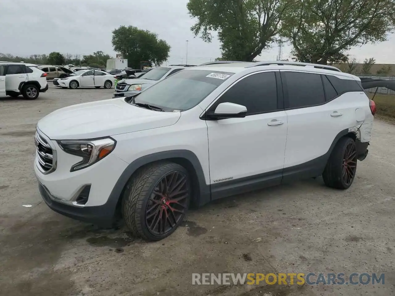 1 Photograph of a damaged car 3GKALPEV2KL183033 GMC TERRAIN 2019