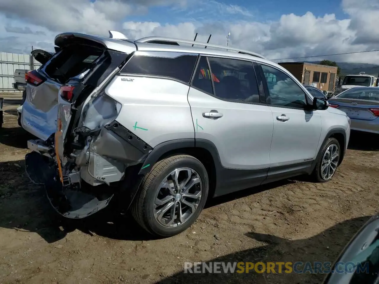 3 Фотография поврежденного автомобиля 3GKALPEV2KL204785 GMC TERRAIN 2019