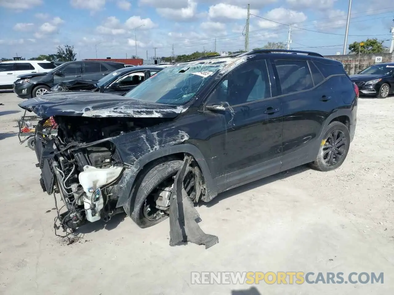 1 Фотография поврежденного автомобиля 3GKALPEV5KL122811 GMC TERRAIN 2019