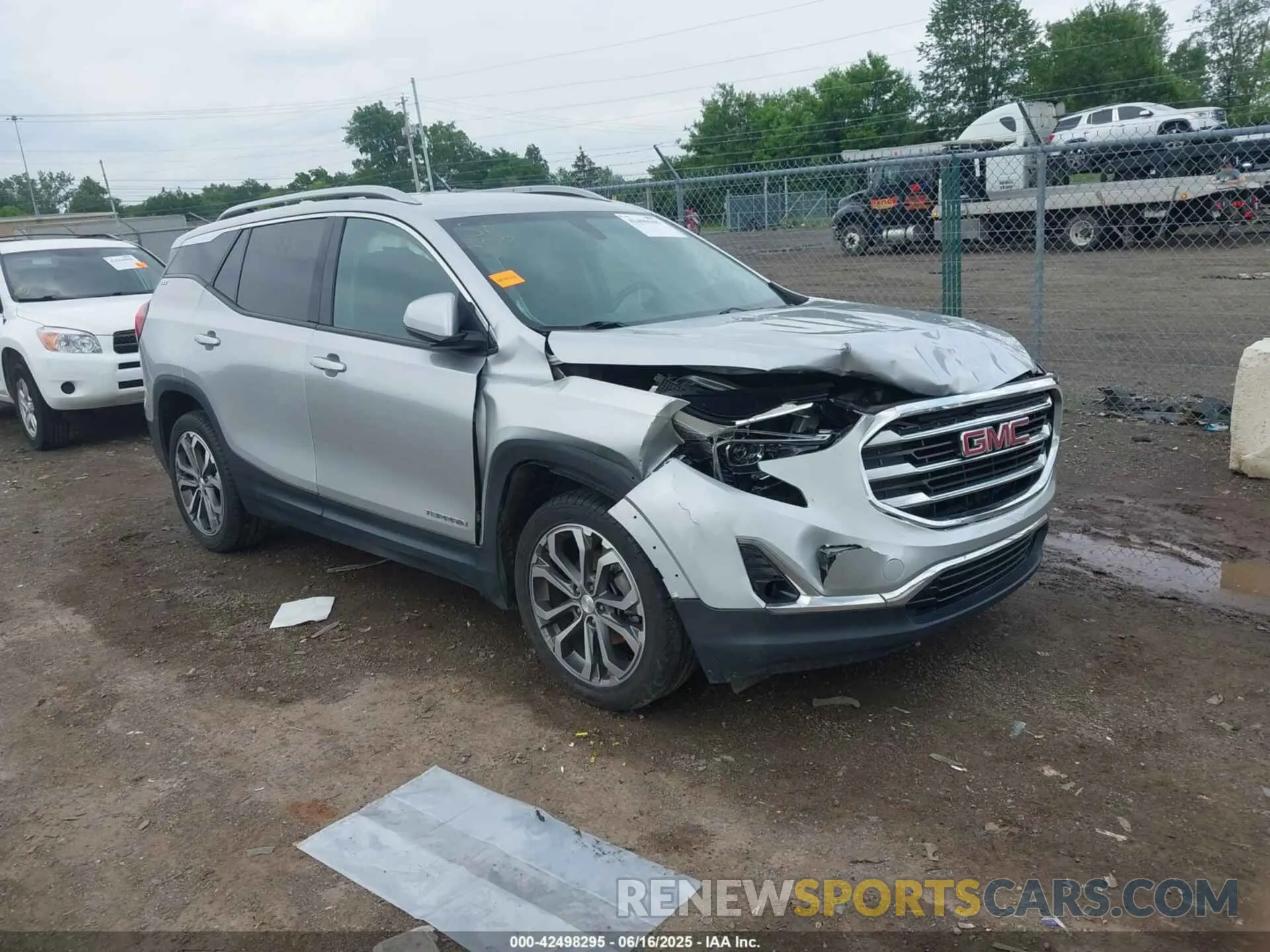 1 Photograph of a damaged car 3GKALPEV7KL174537 GMC TERRAIN 2019
