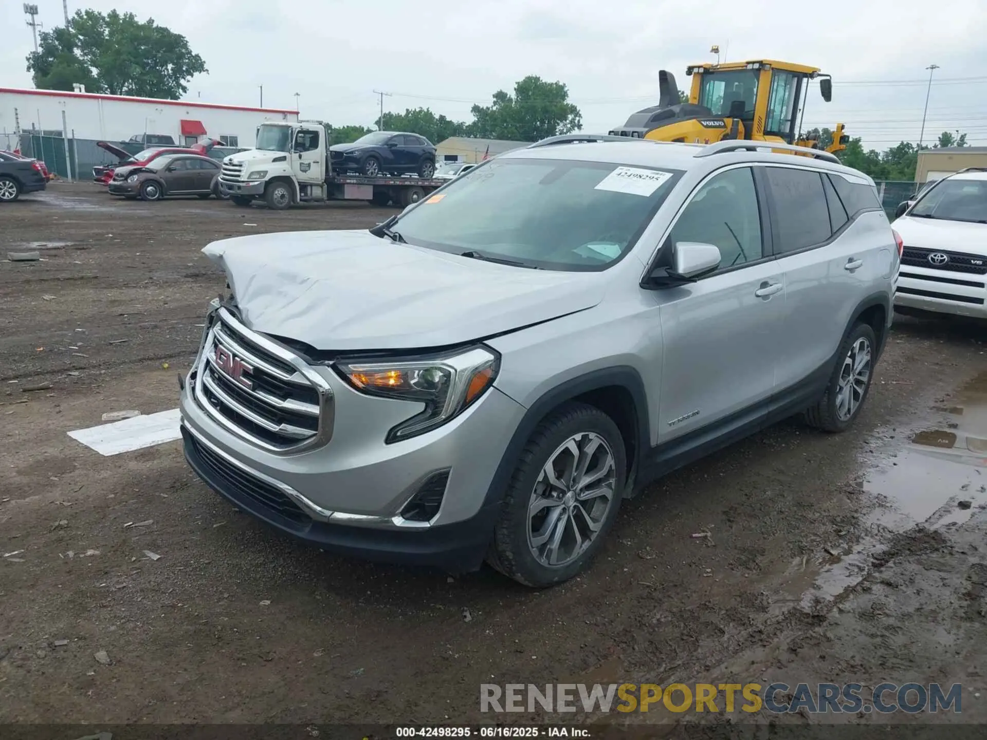 2 Photograph of a damaged car 3GKALPEV7KL174537 GMC TERRAIN 2019
