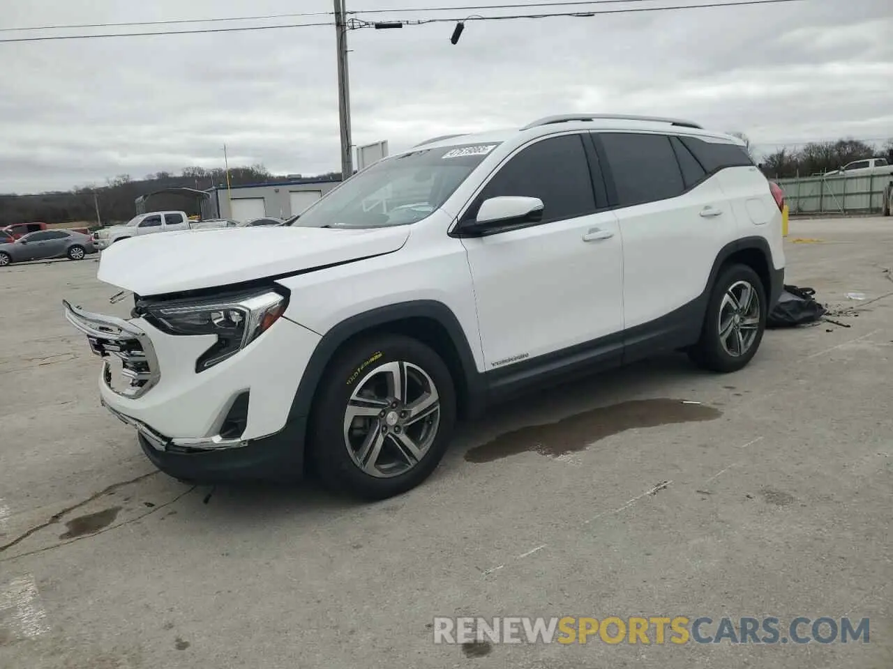 1 Photograph of a damaged car 3GKALPEV8KL327619 GMC TERRAIN 2019