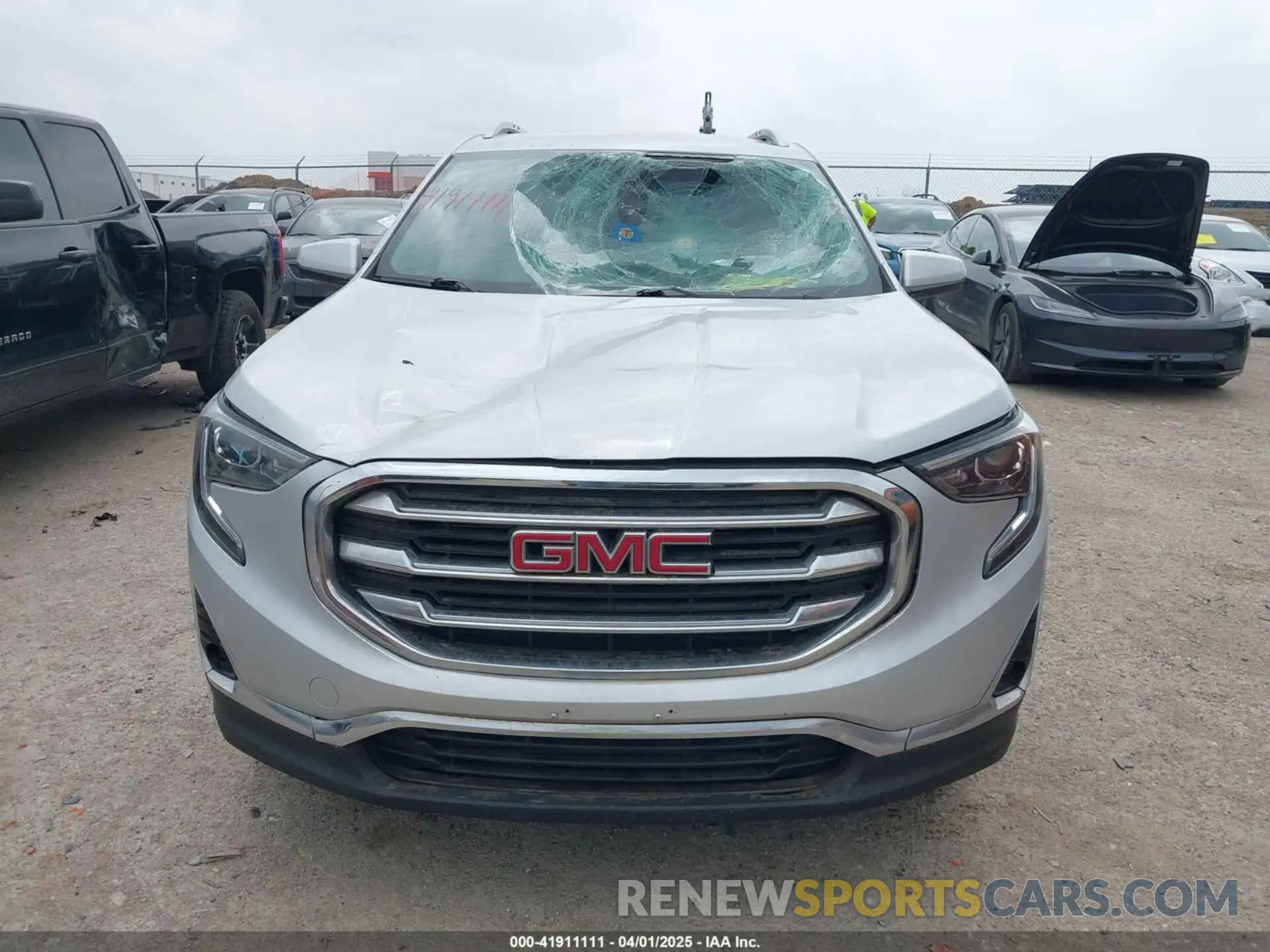 12 Фотография поврежденного автомобиля 3GKALPEVXKL377096 GMC TERRAIN 2019