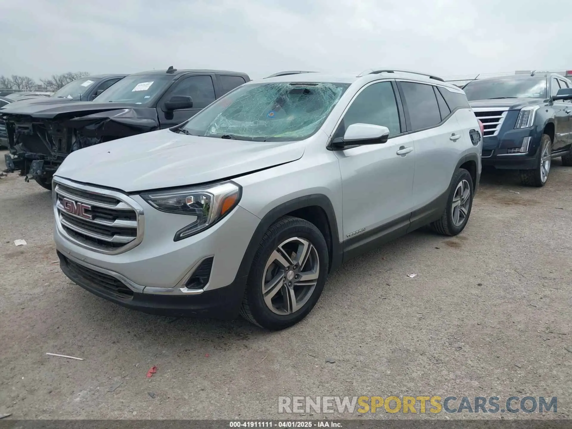 2 Фотография поврежденного автомобиля 3GKALPEVXKL377096 GMC TERRAIN 2019