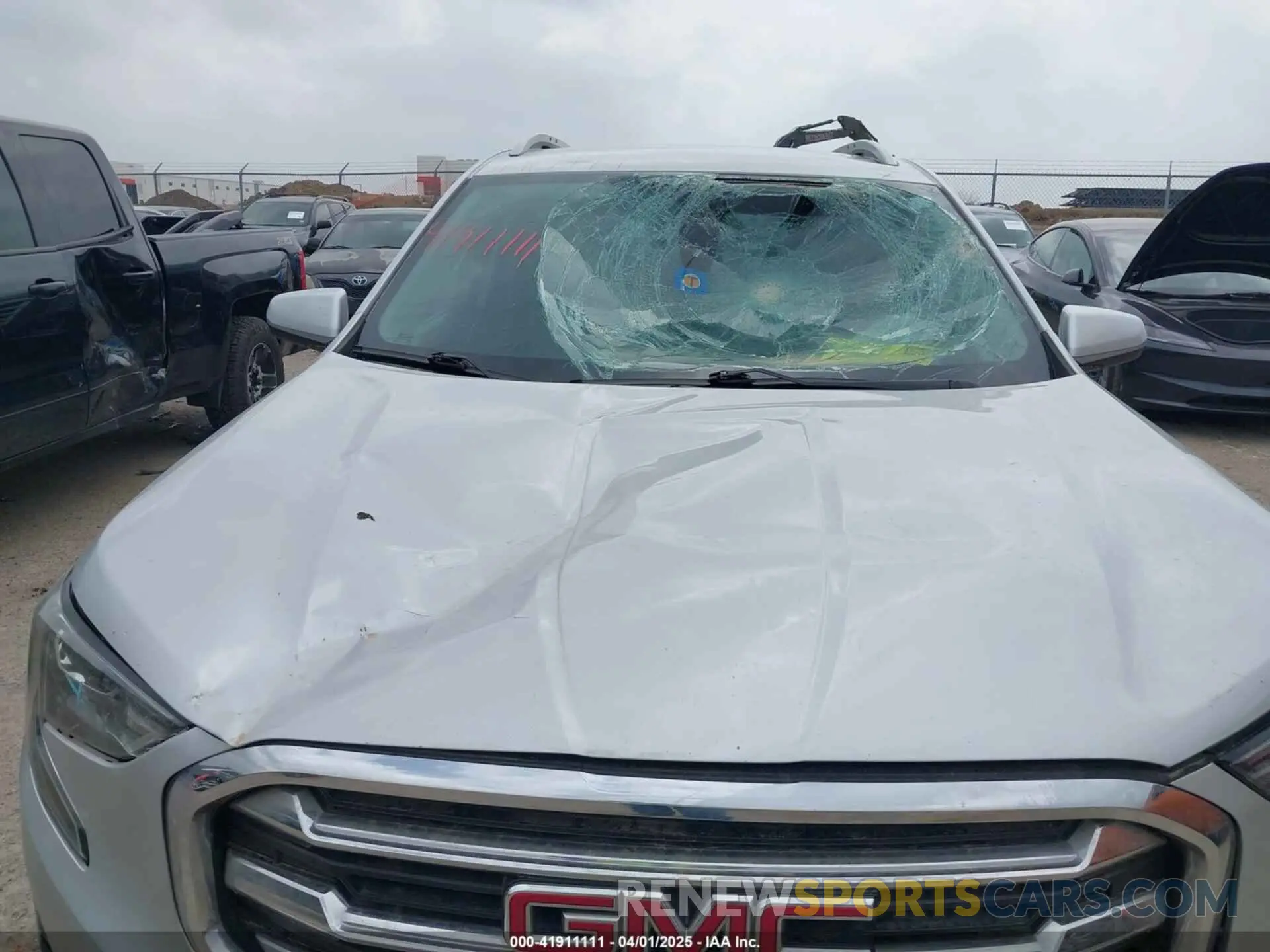 6 Фотография поврежденного автомобиля 3GKALPEVXKL377096 GMC TERRAIN 2019