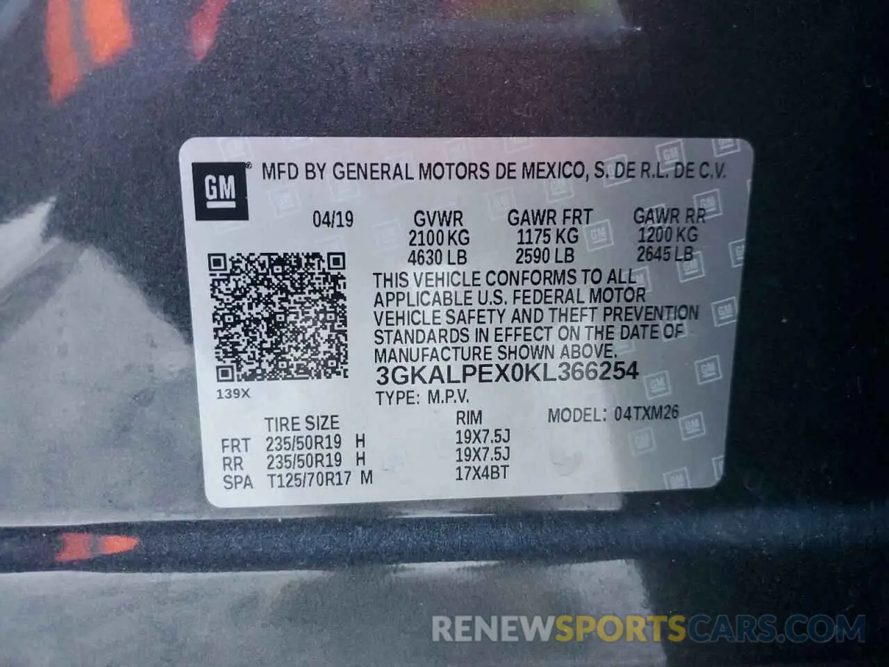 13 Фотография поврежденного автомобиля 3GKALPEX0KL366254 GMC TERRAIN 2019
