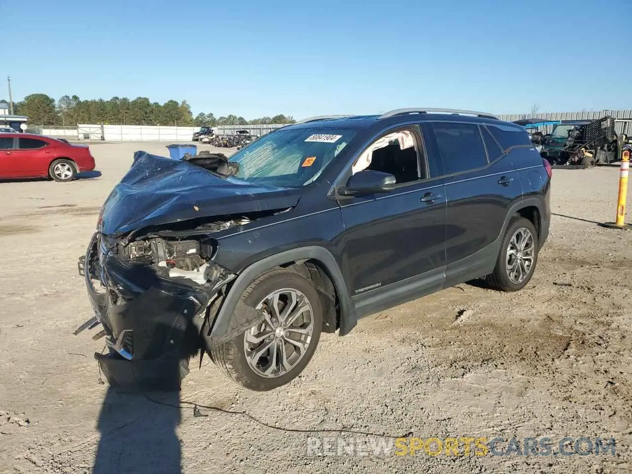 1 Photograph of a damaged car 3GKALPEX2KL233365 GMC TERRAIN 2019