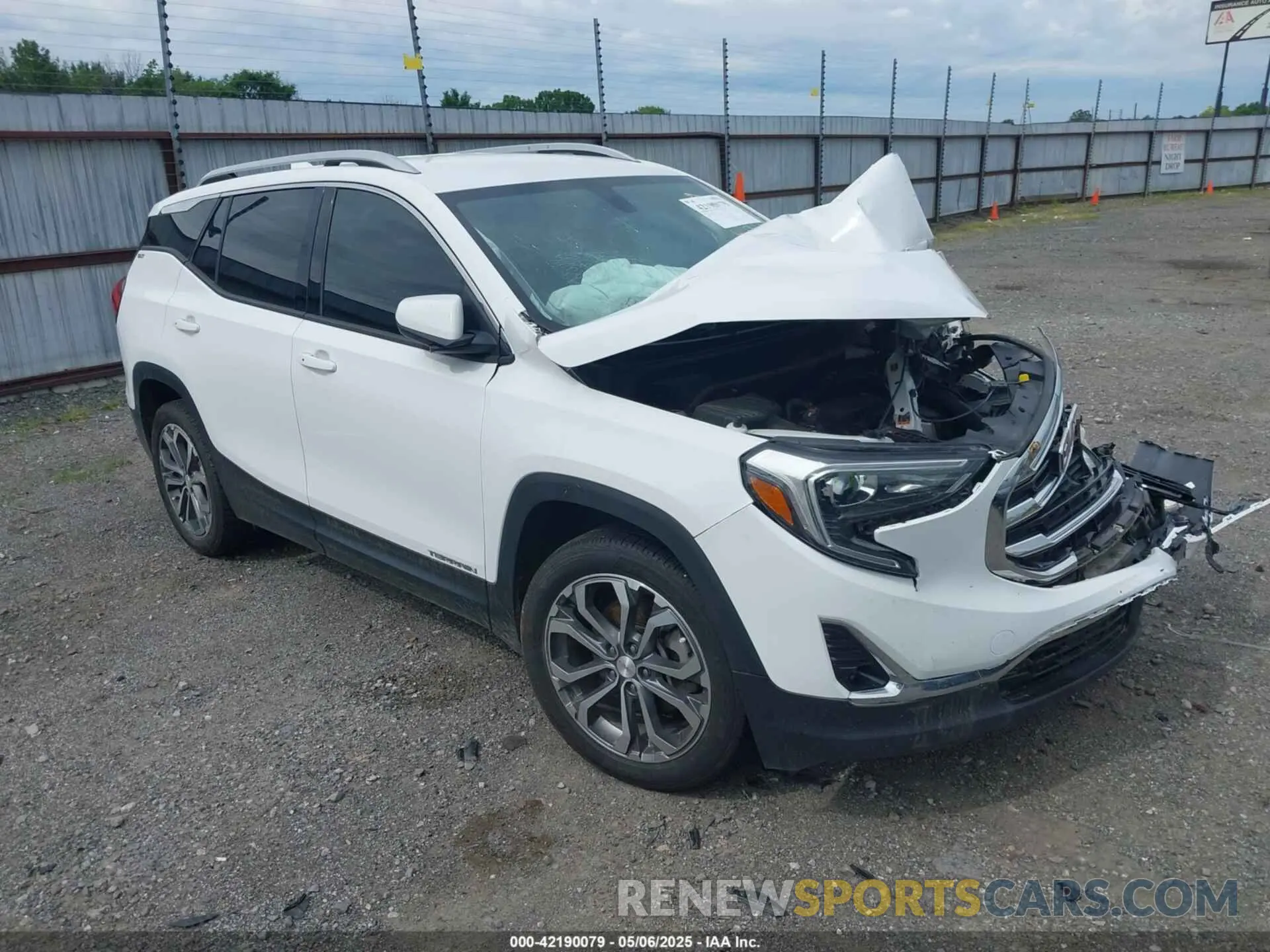 1 Photograph of a damaged car 3GKALPEX7KL128899 GMC TERRAIN 2019