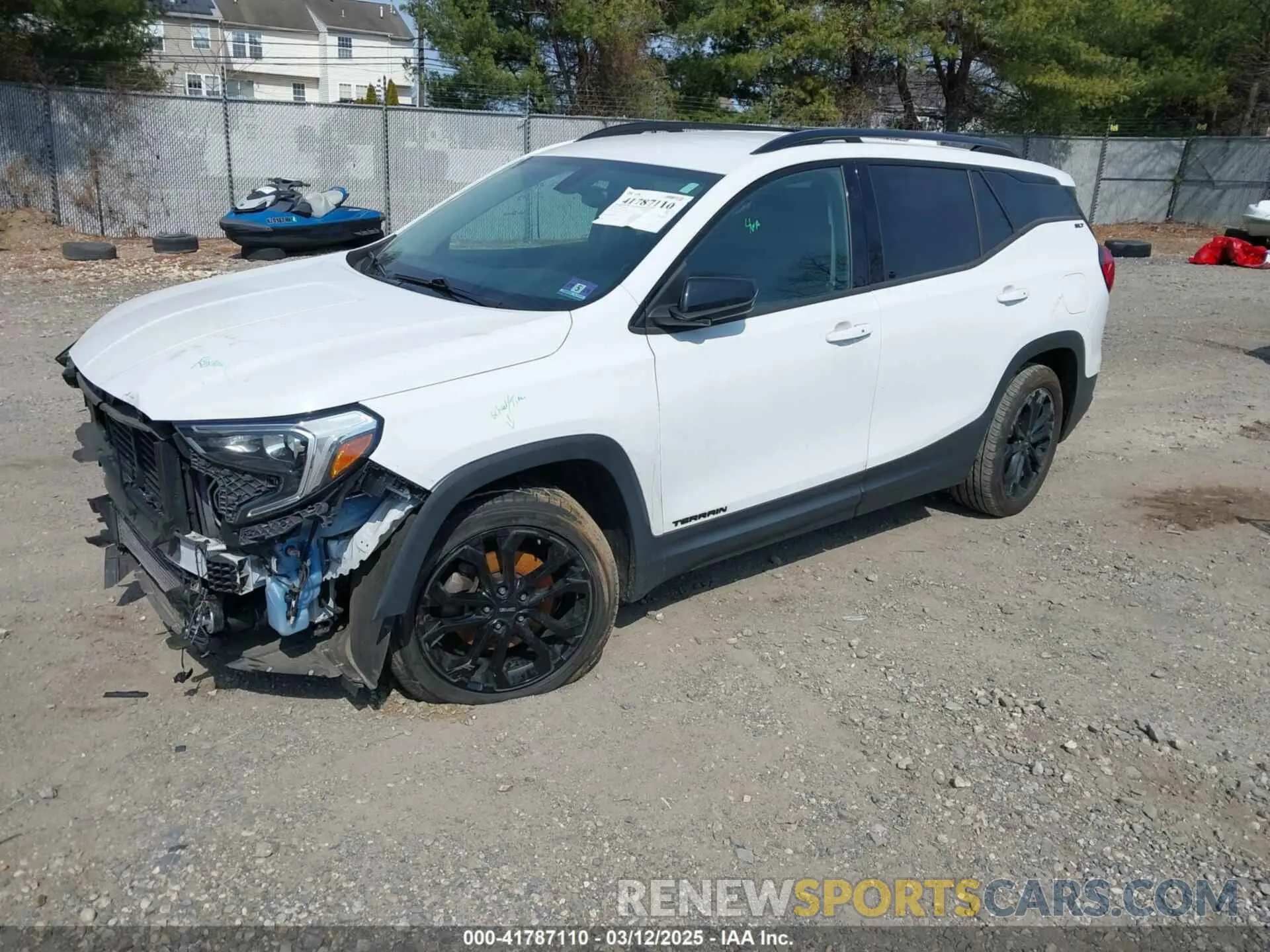 2 Photograph of a damaged car 3GKALPEX7KL357440 GMC TERRAIN 2019