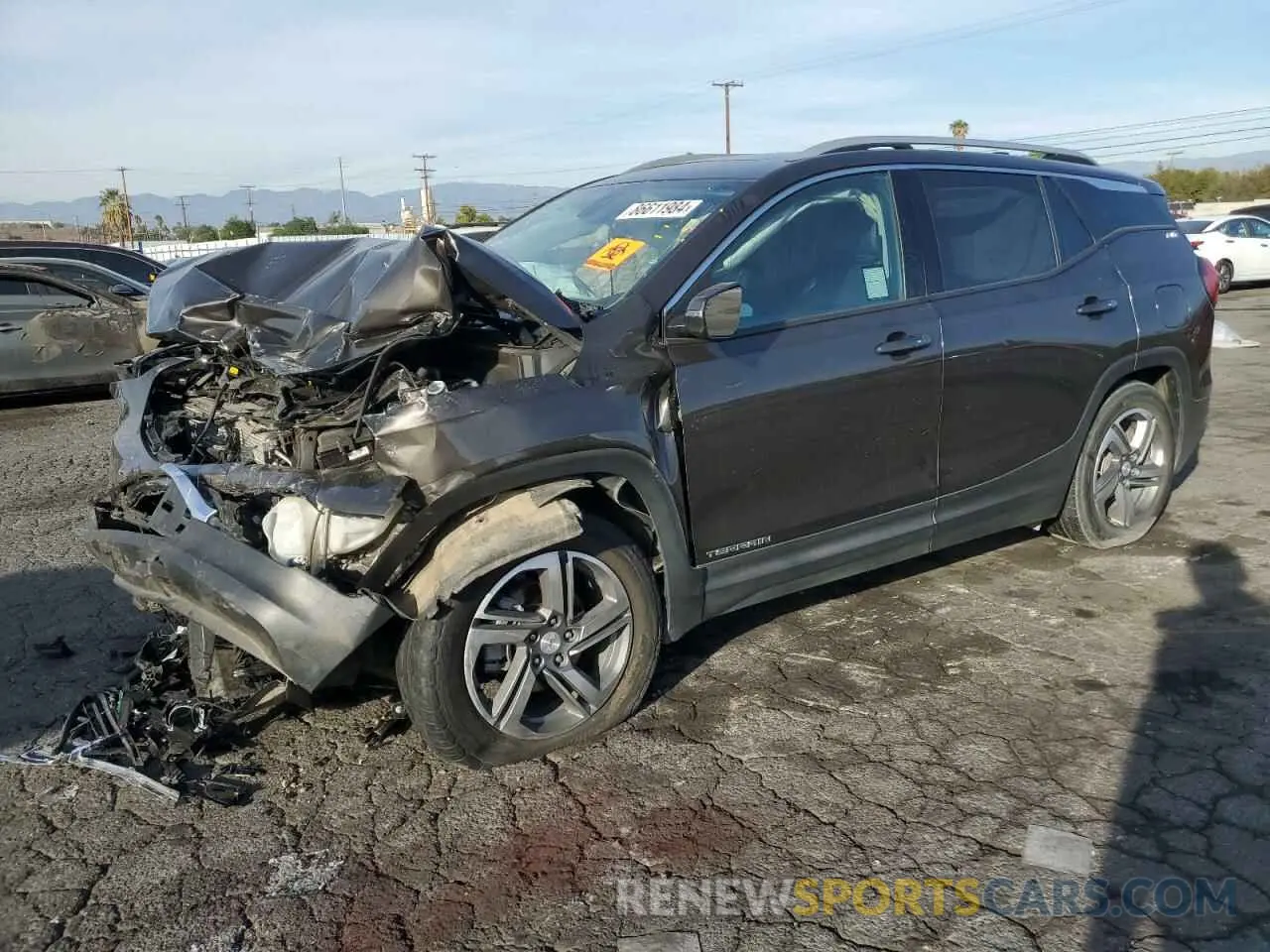 1 Фотография поврежденного автомобиля 3GKALREU7KL260983 GMC TERRAIN 2019