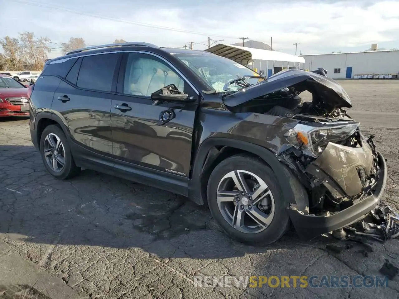 4 Фотография поврежденного автомобиля 3GKALREU7KL260983 GMC TERRAIN 2019