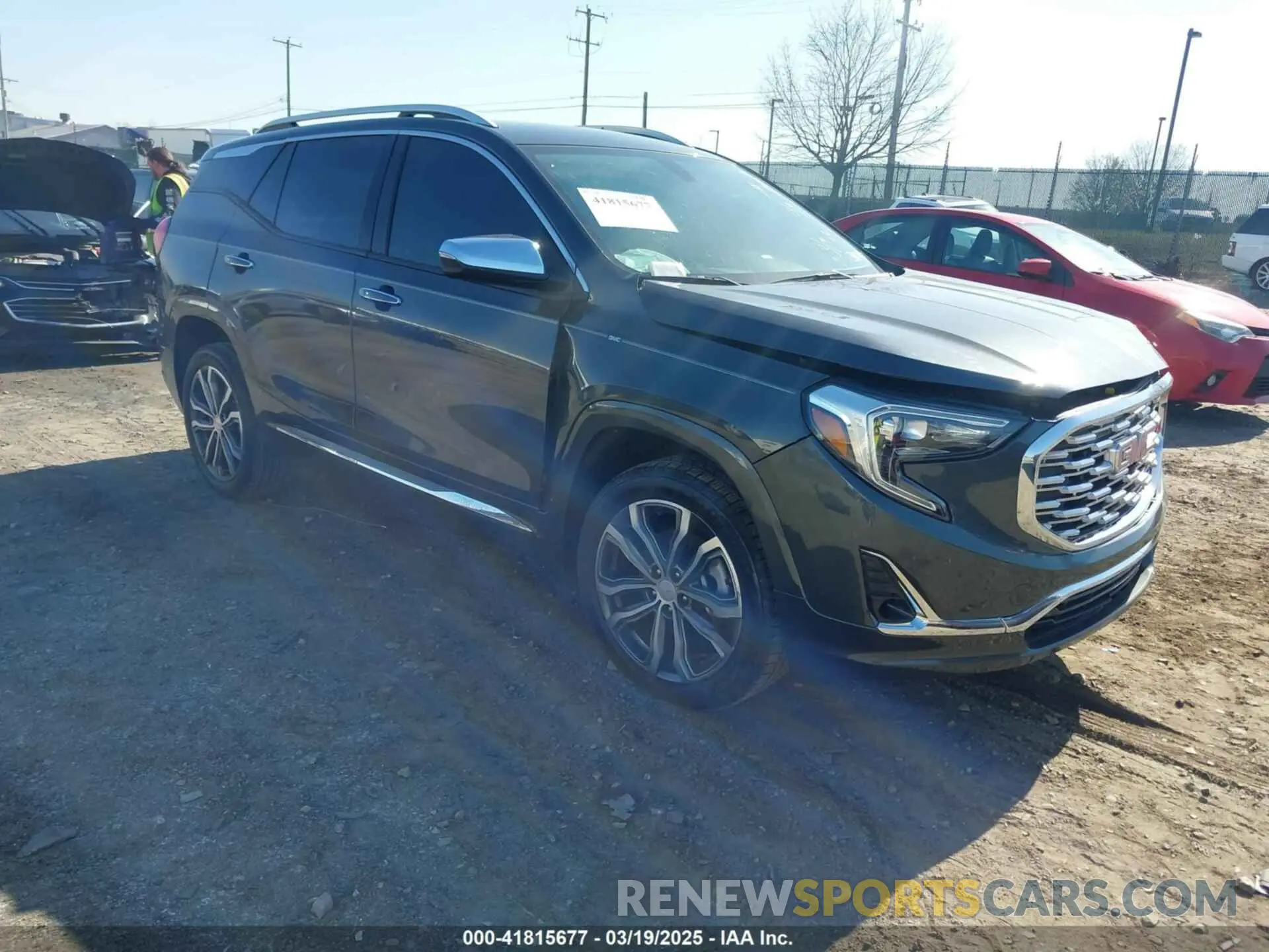 1 Photograph of a damaged car 3GKALSEX0KL270286 GMC TERRAIN 2019