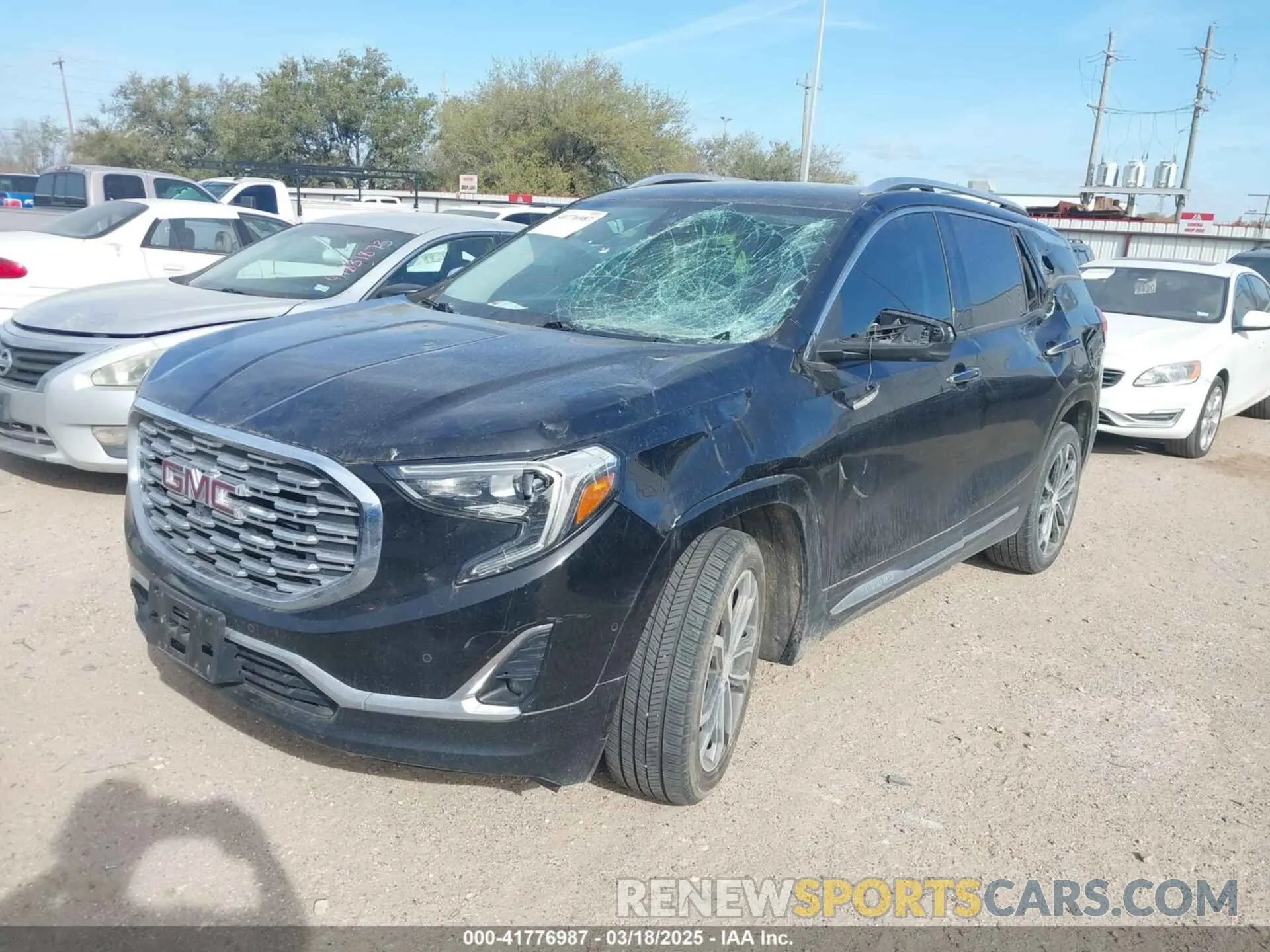2 Photograph of a damaged car 3GKALSEX8KL196647 GMC TERRAIN 2019