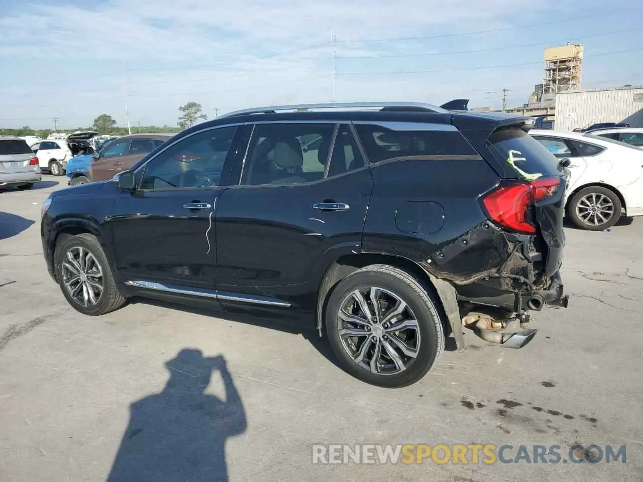 2 Photograph of a damaged car 3GKALSEX9KL193854 GMC TERRAIN 2019