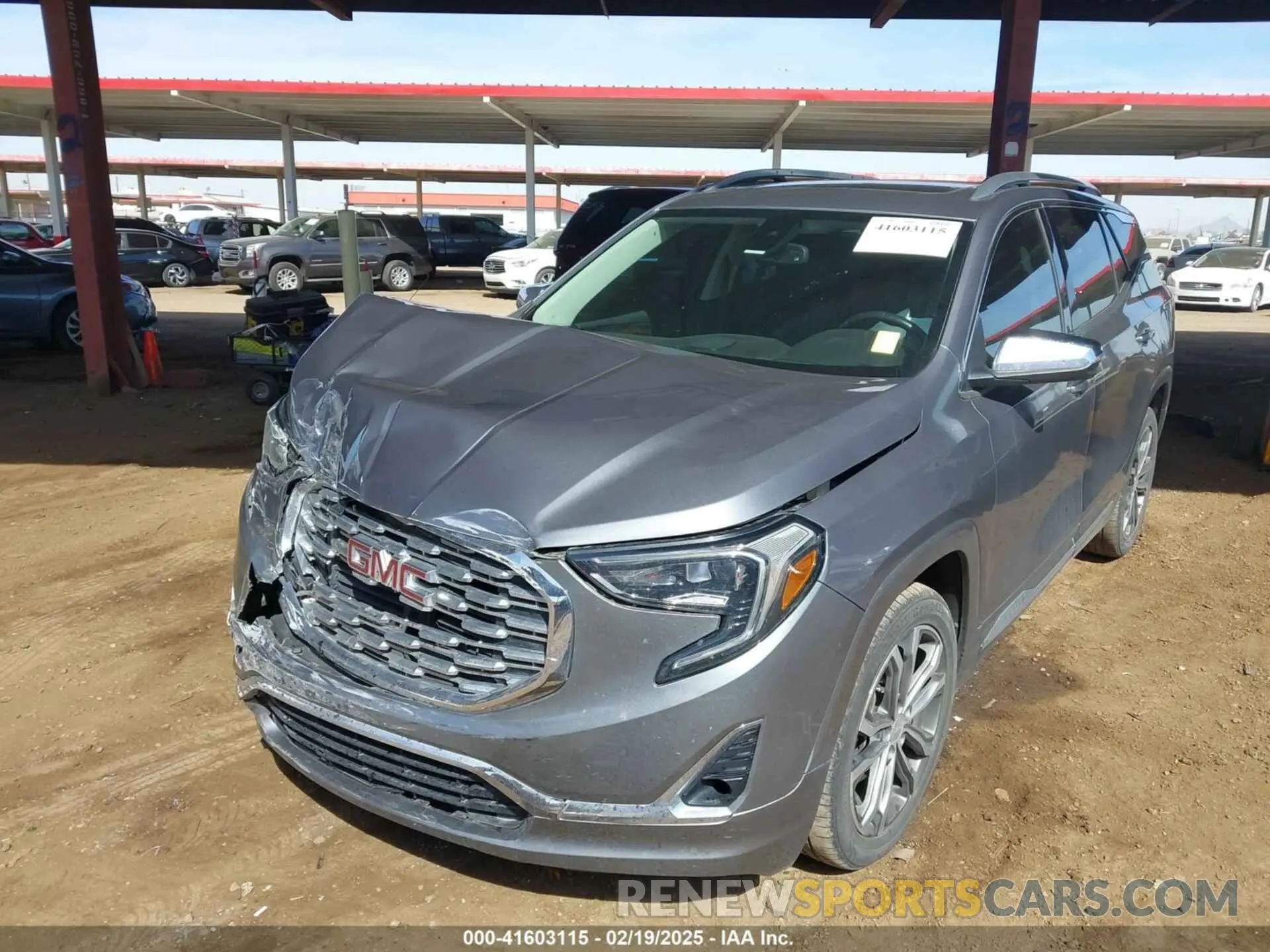 2 Фотография поврежденного автомобиля 3GKALSEX9KL291525 GMC TERRAIN 2019