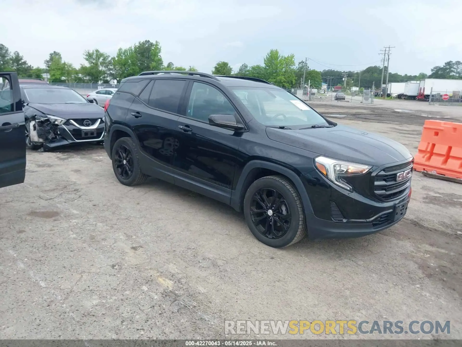 1 Photograph of a damaged car 3GKALTEV0KL171276 GMC TERRAIN 2019