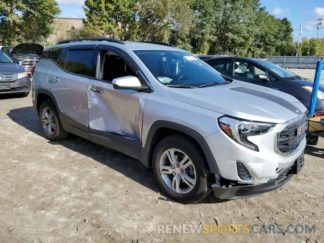4 Фотография поврежденного автомобиля 3GKALTEV0KL308250 GMC TERRAIN 2019