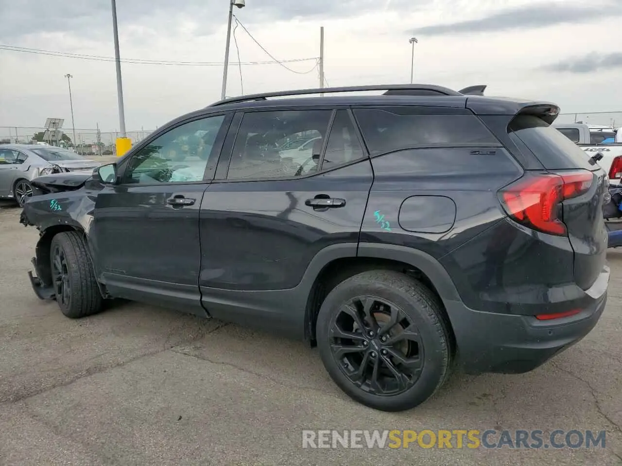 2 Photograph of a damaged car 3GKALTEV0KL360784 GMC TERRAIN 2019