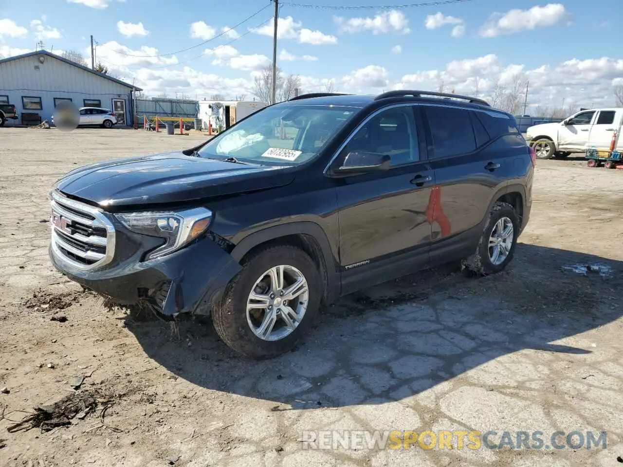 1 Photograph of a damaged car 3GKALTEV2KL176883 GMC TERRAIN 2019