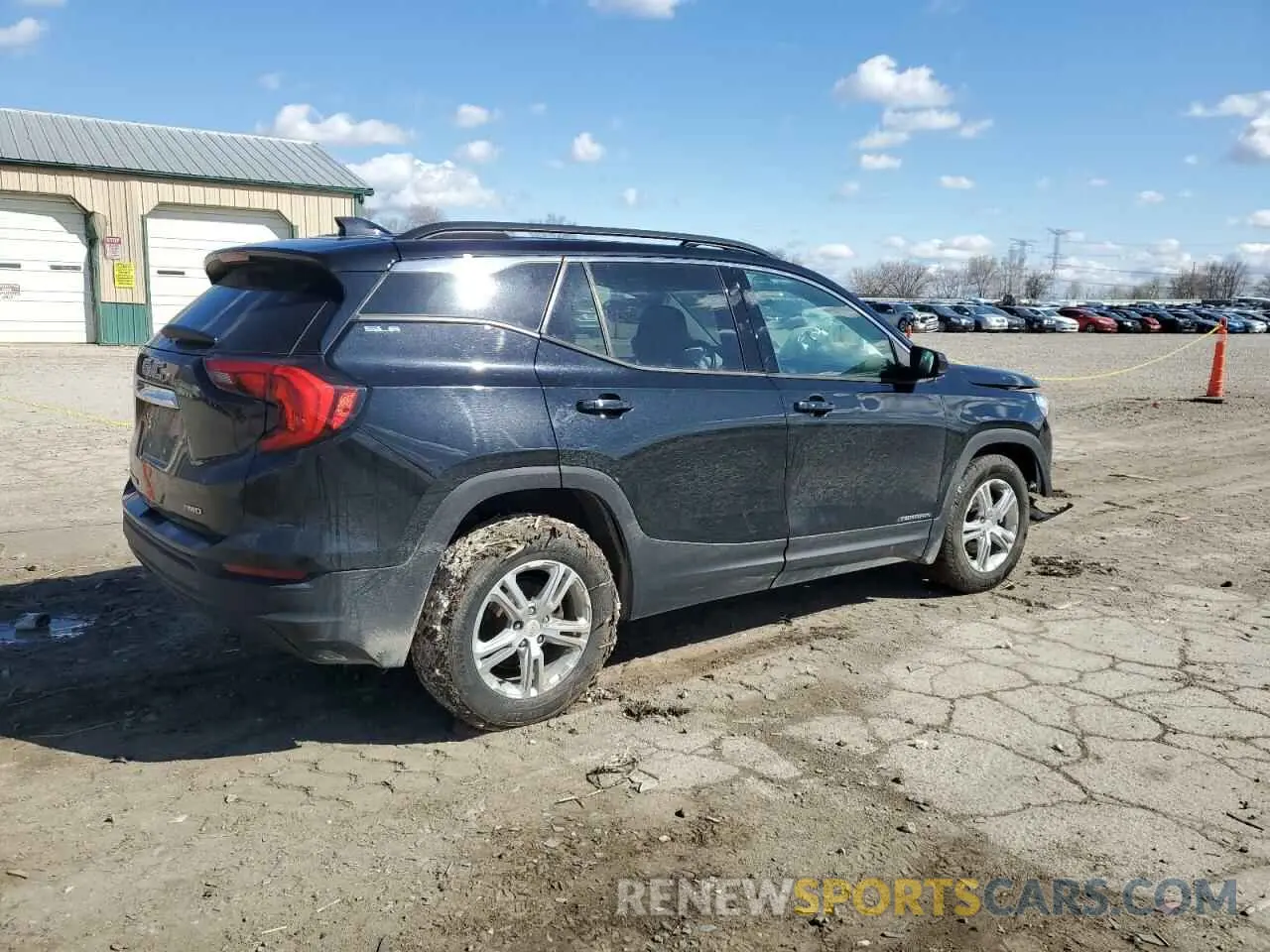 3 Photograph of a damaged car 3GKALTEV2KL176883 GMC TERRAIN 2019