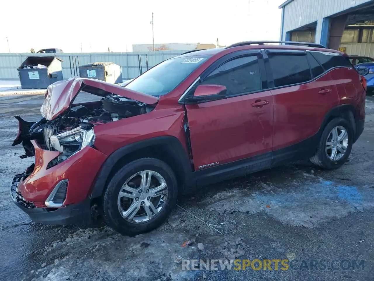 1 Photograph of a damaged car 3GKALTEV2KL208764 GMC TERRAIN 2019