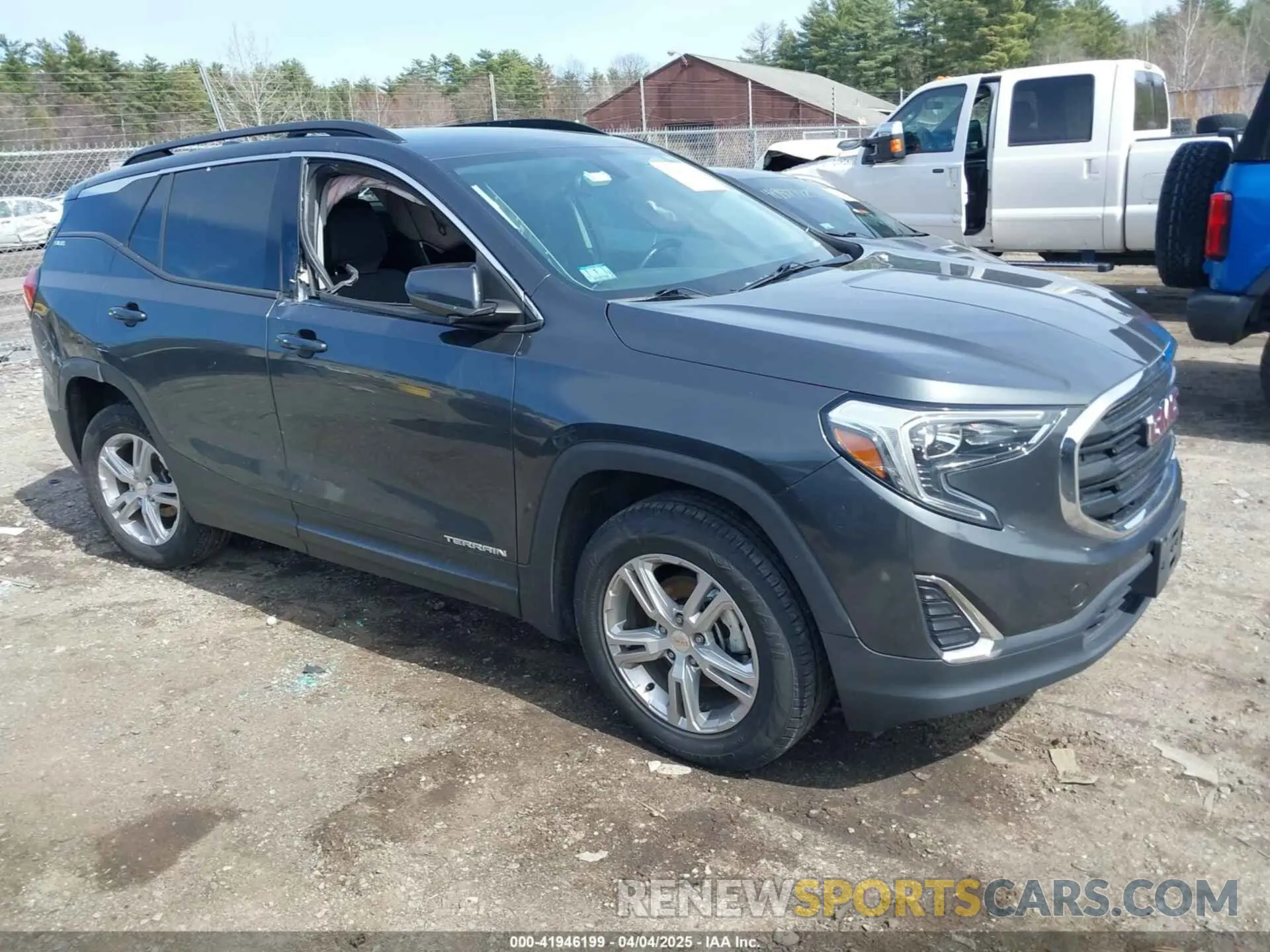 1 Photograph of a damaged car 3GKALTEV3KL218901 GMC TERRAIN 2019