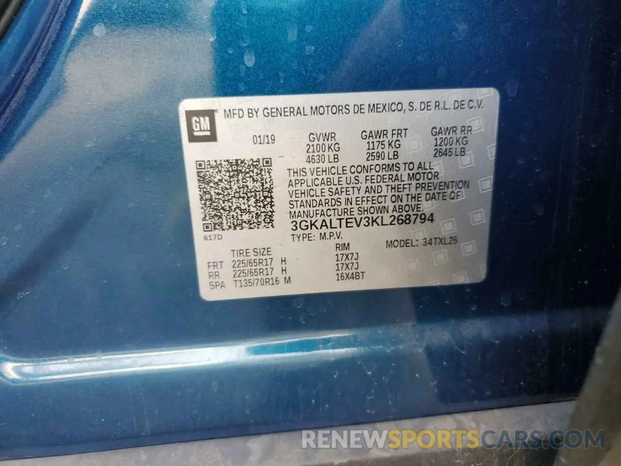 15 Фотография поврежденного автомобиля 3GKALTEV3KL268794 GMC TERRAIN 2019