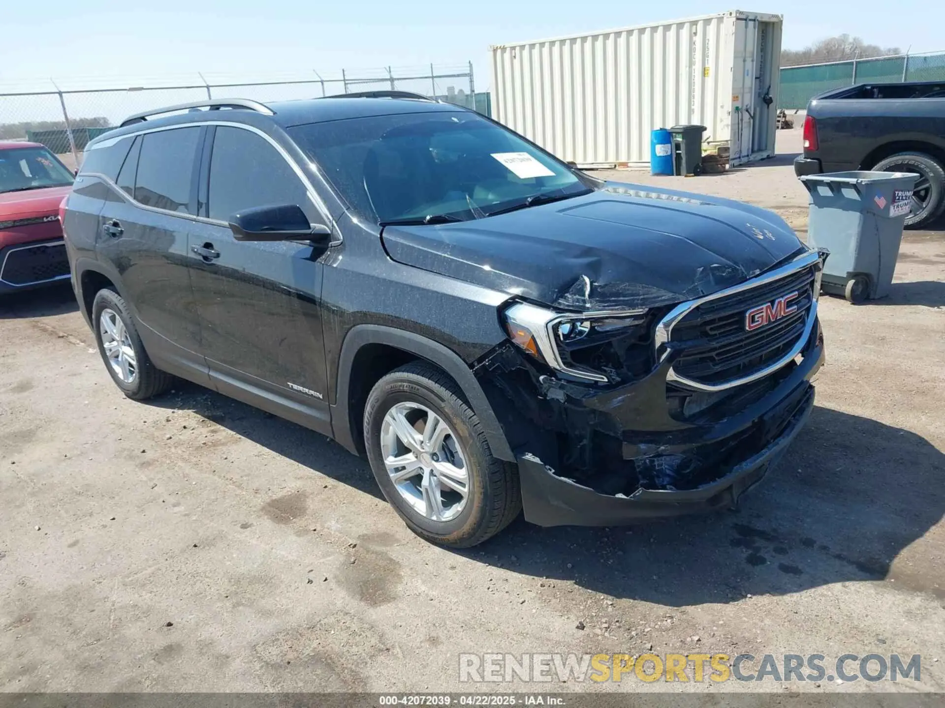 1 Photograph of a damaged car 3GKALTEV3KL284302 GMC TERRAIN 2019