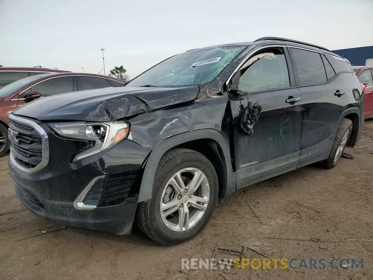 1 Photograph of a damaged car 3GKALTEV3KL337810 GMC TERRAIN 2019