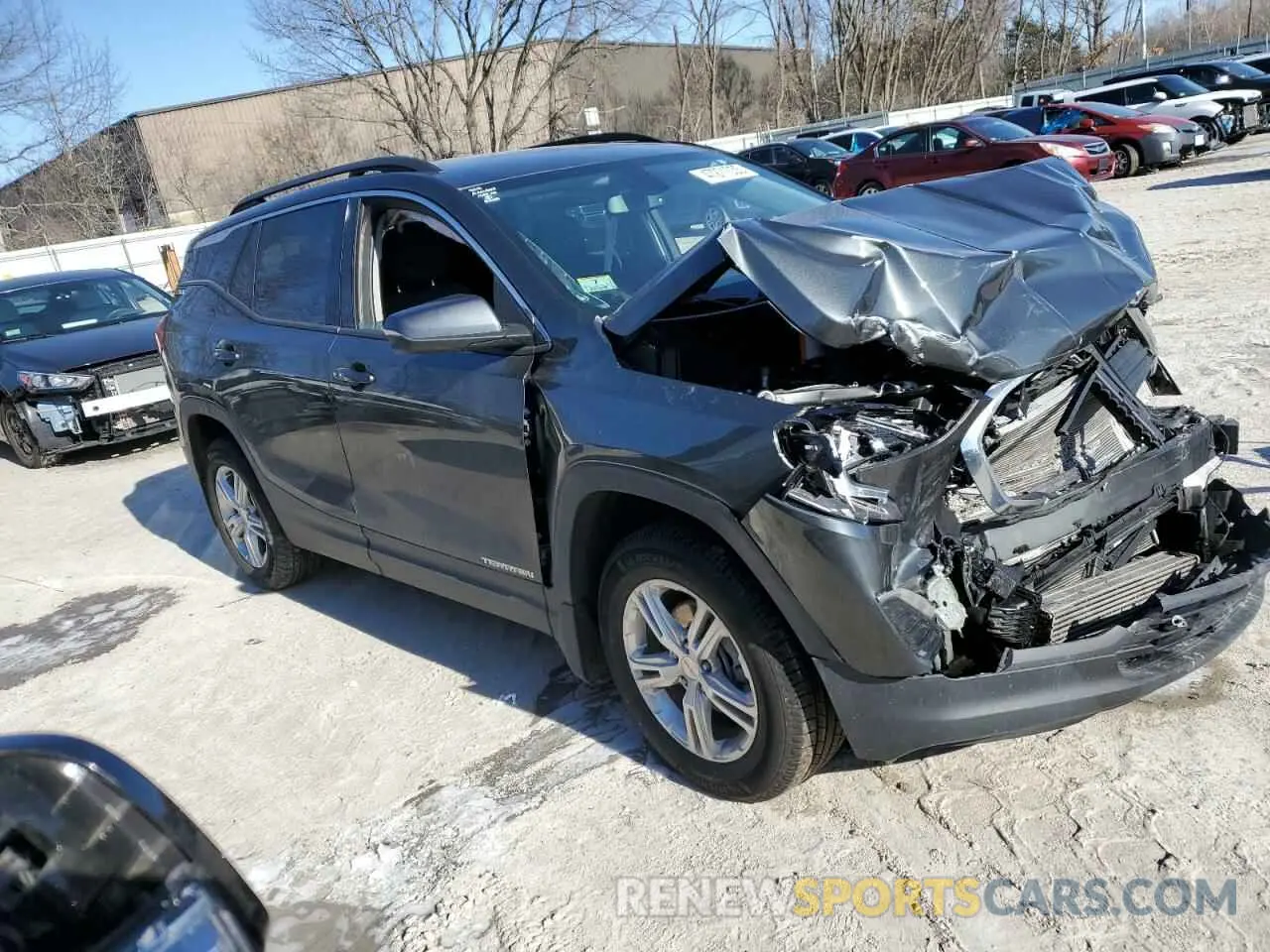 4 Фотография поврежденного автомобиля 3GKALTEV3KL350038 GMC TERRAIN 2019