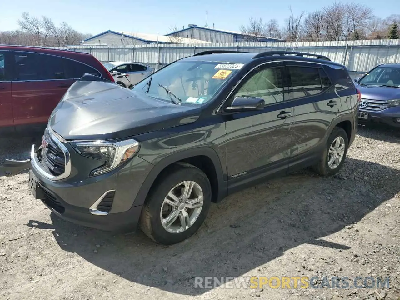 1 Photograph of a damaged car 3GKALTEV4KL173029 GMC TERRAIN 2019
