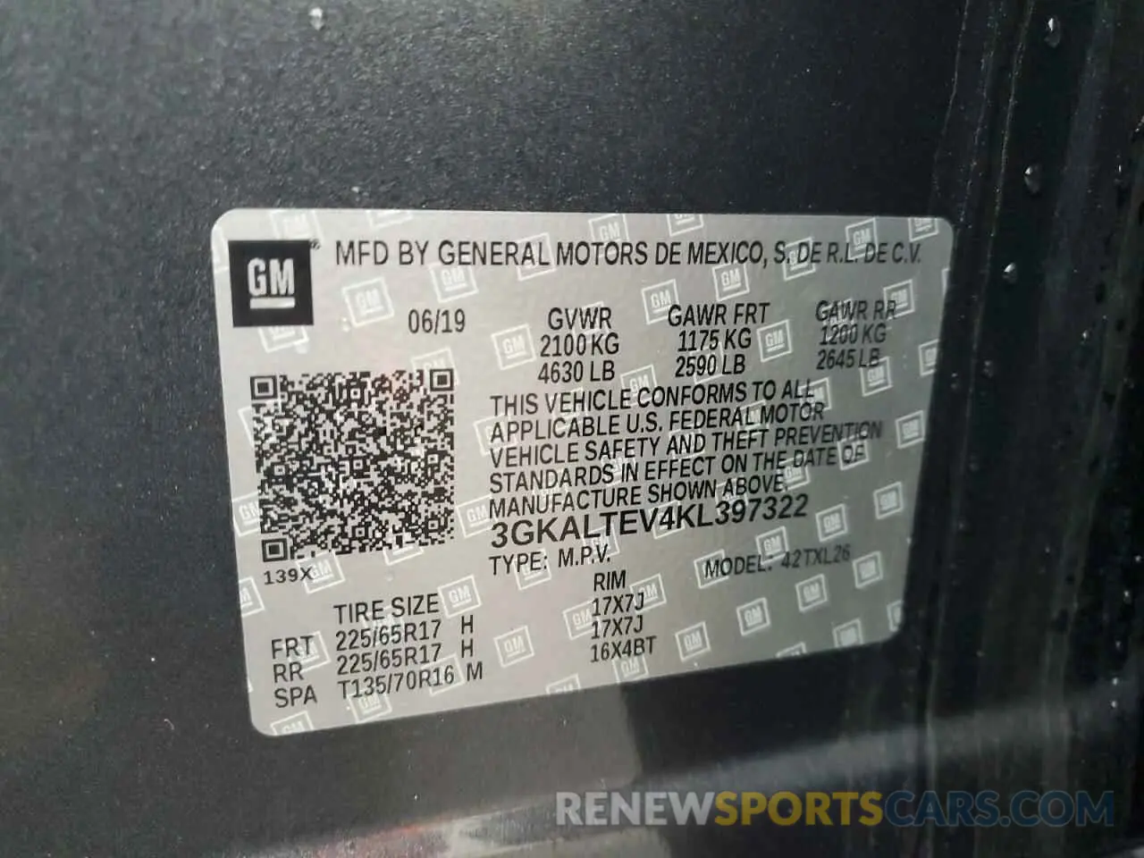 13 Фотография поврежденного автомобиля 3GKALTEV4KL397322 GMC TERRAIN 2019