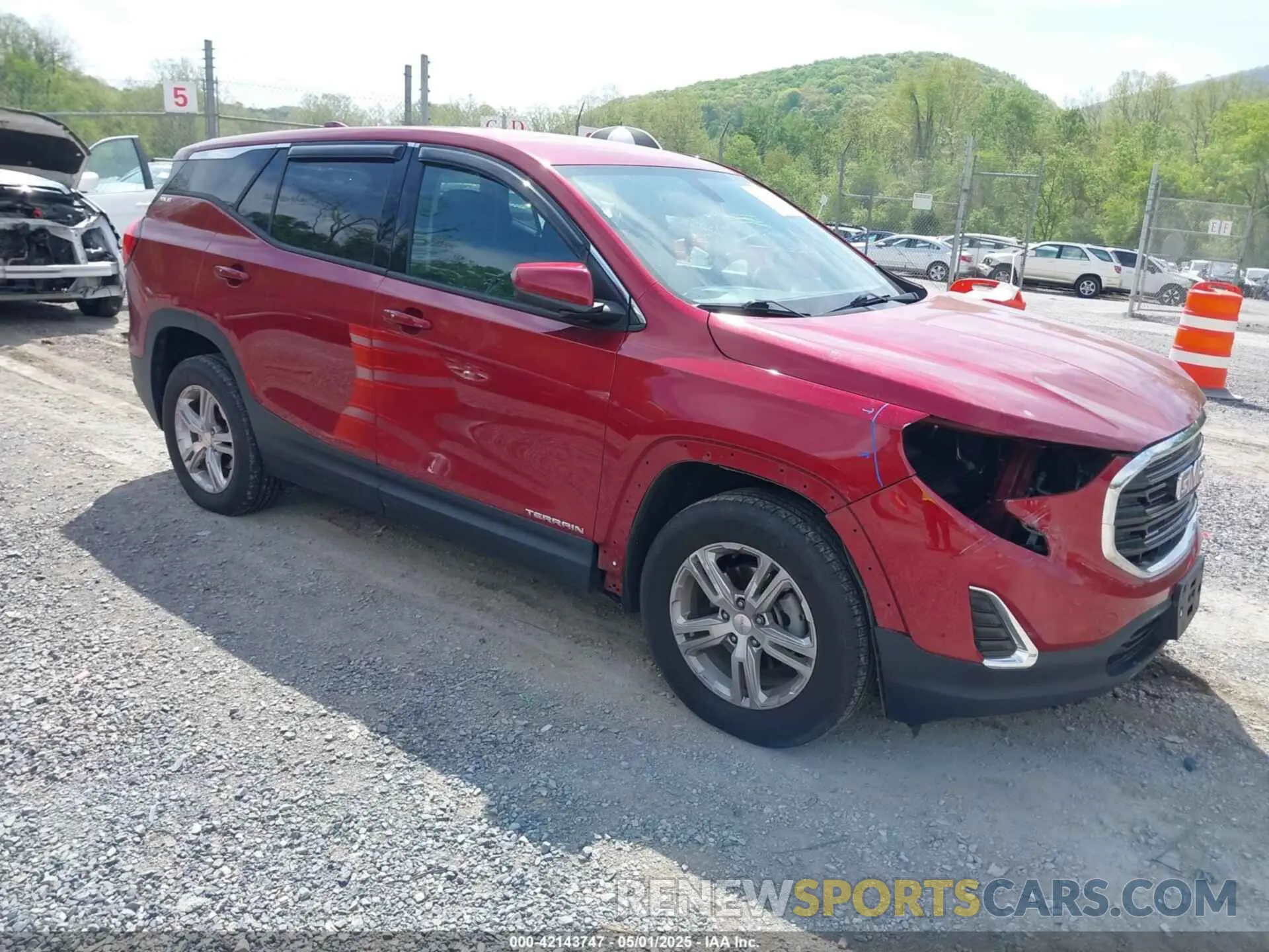1 Фотография поврежденного автомобиля 3GKALTEV4KL399376 GMC TERRAIN 2019