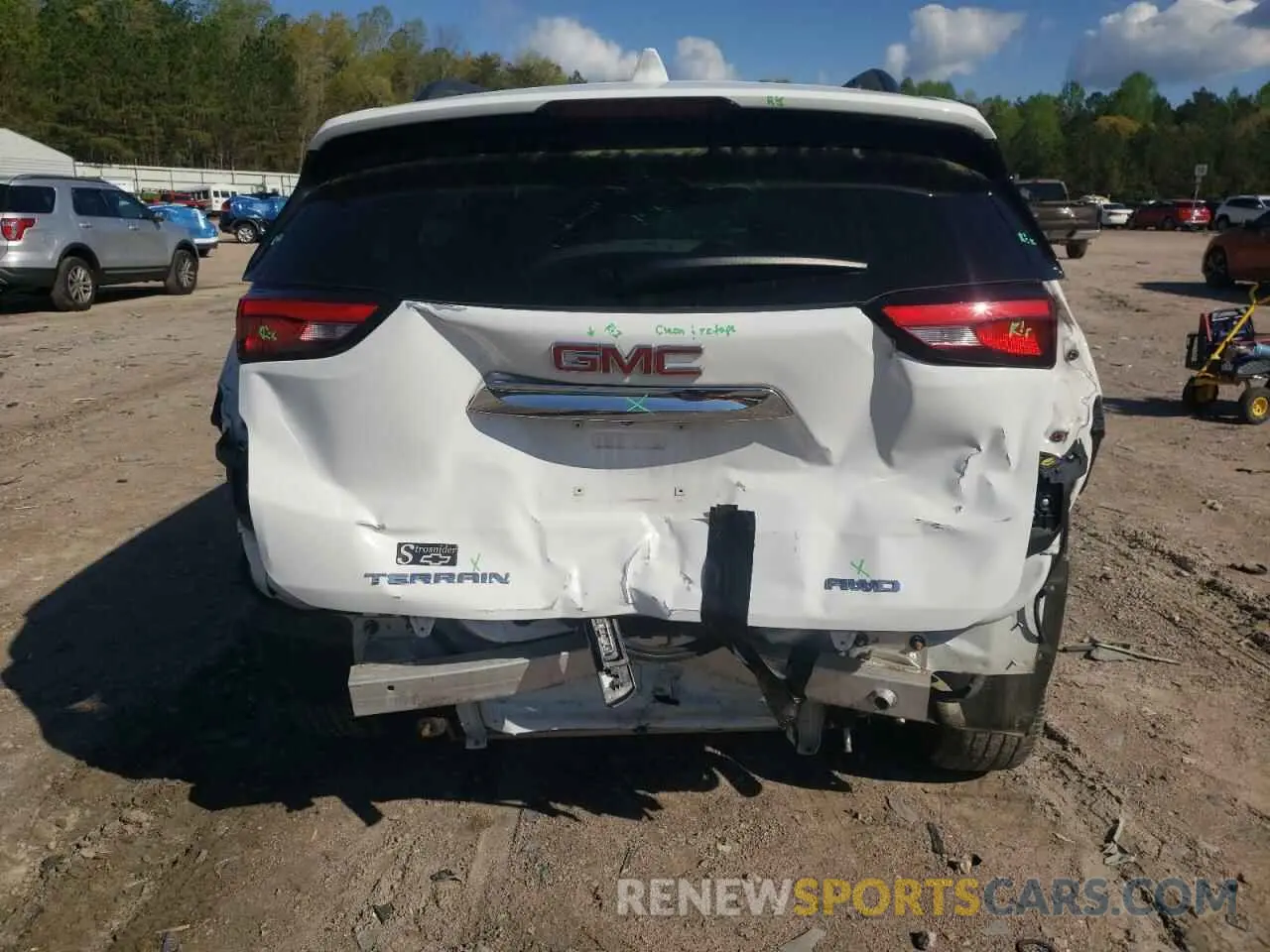 6 Фотография поврежденного автомобиля 3GKALTEV6KL291602 GMC TERRAIN 2019
