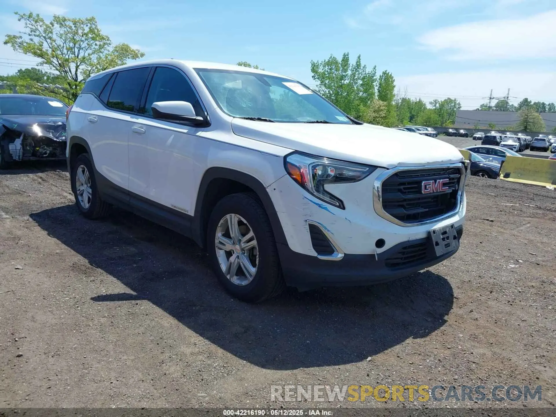 1 Фотография поврежденного автомобиля 3GKALTEV7KL187622 GMC TERRAIN 2019