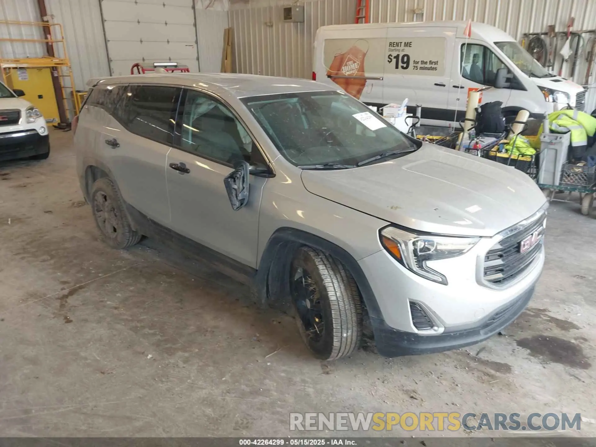 1 Photograph of a damaged car 3GKALTEV7KL209327 GMC TERRAIN 2019