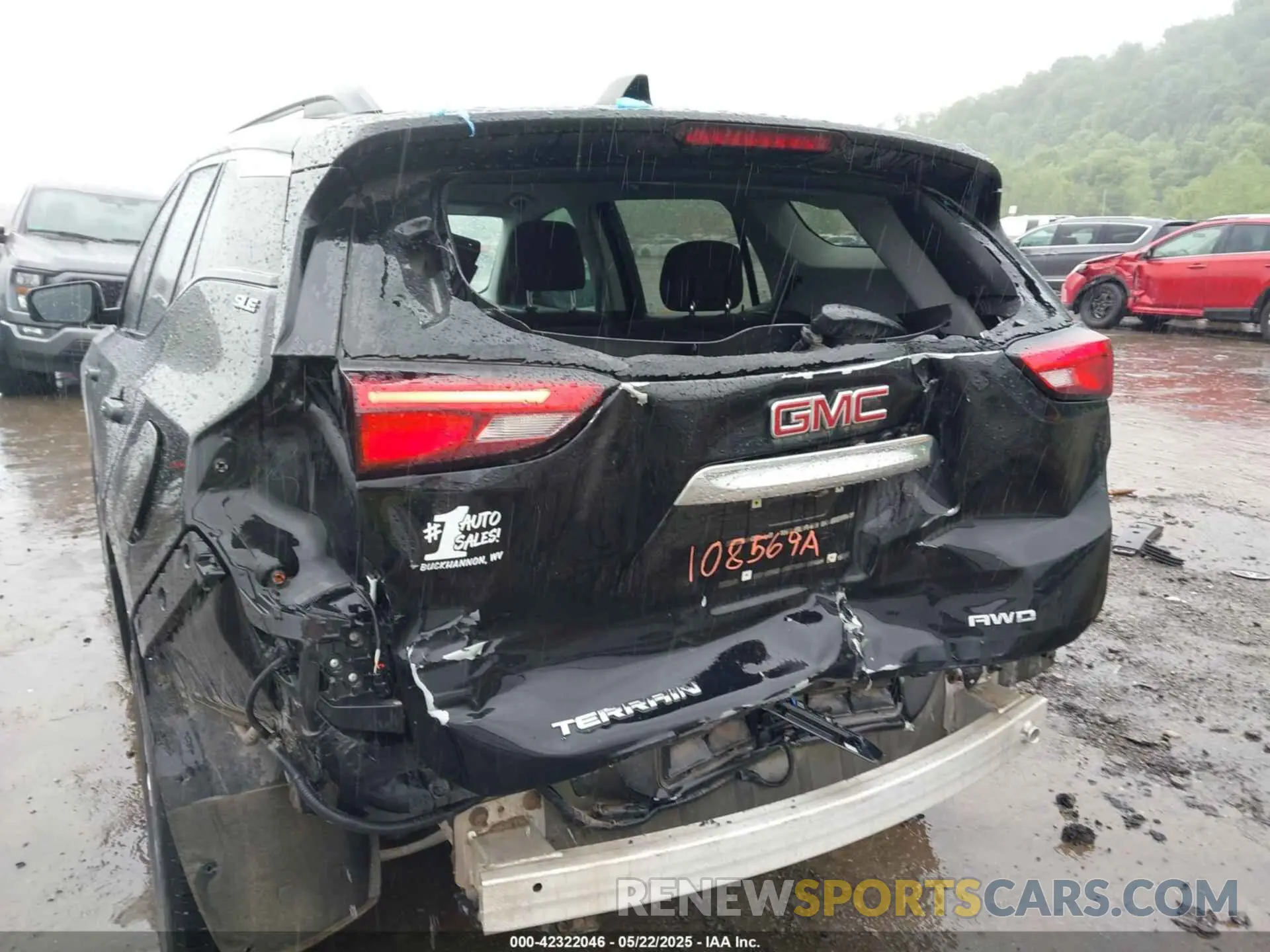 6 Photograph of a damaged car 3GKALTEV7KL371622 GMC TERRAIN 2019