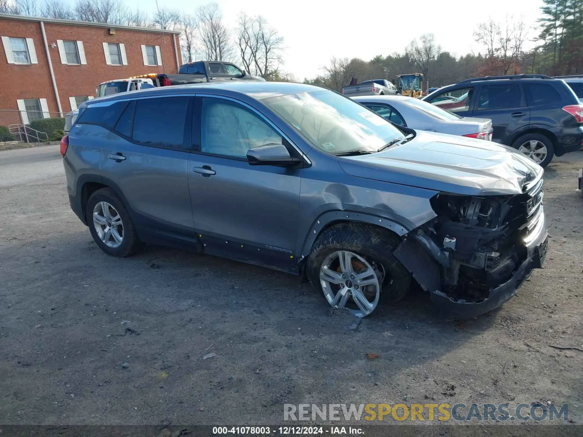 1 Фотография поврежденного автомобиля 3GKALTEV9KL393542 GMC TERRAIN 2019