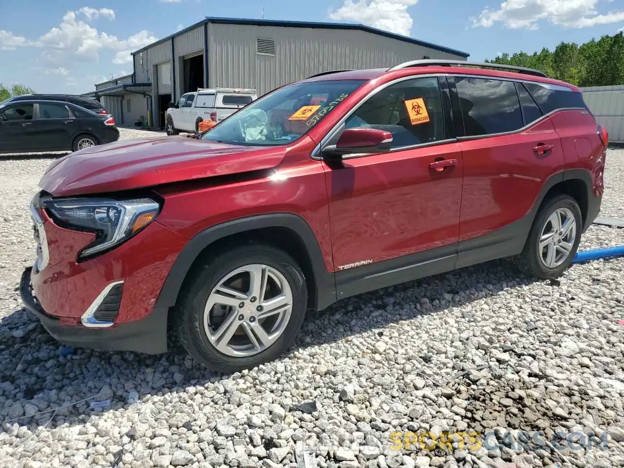 1 Photograph of a damaged car 3GKALTEX3KL130383 GMC TERRAIN 2019