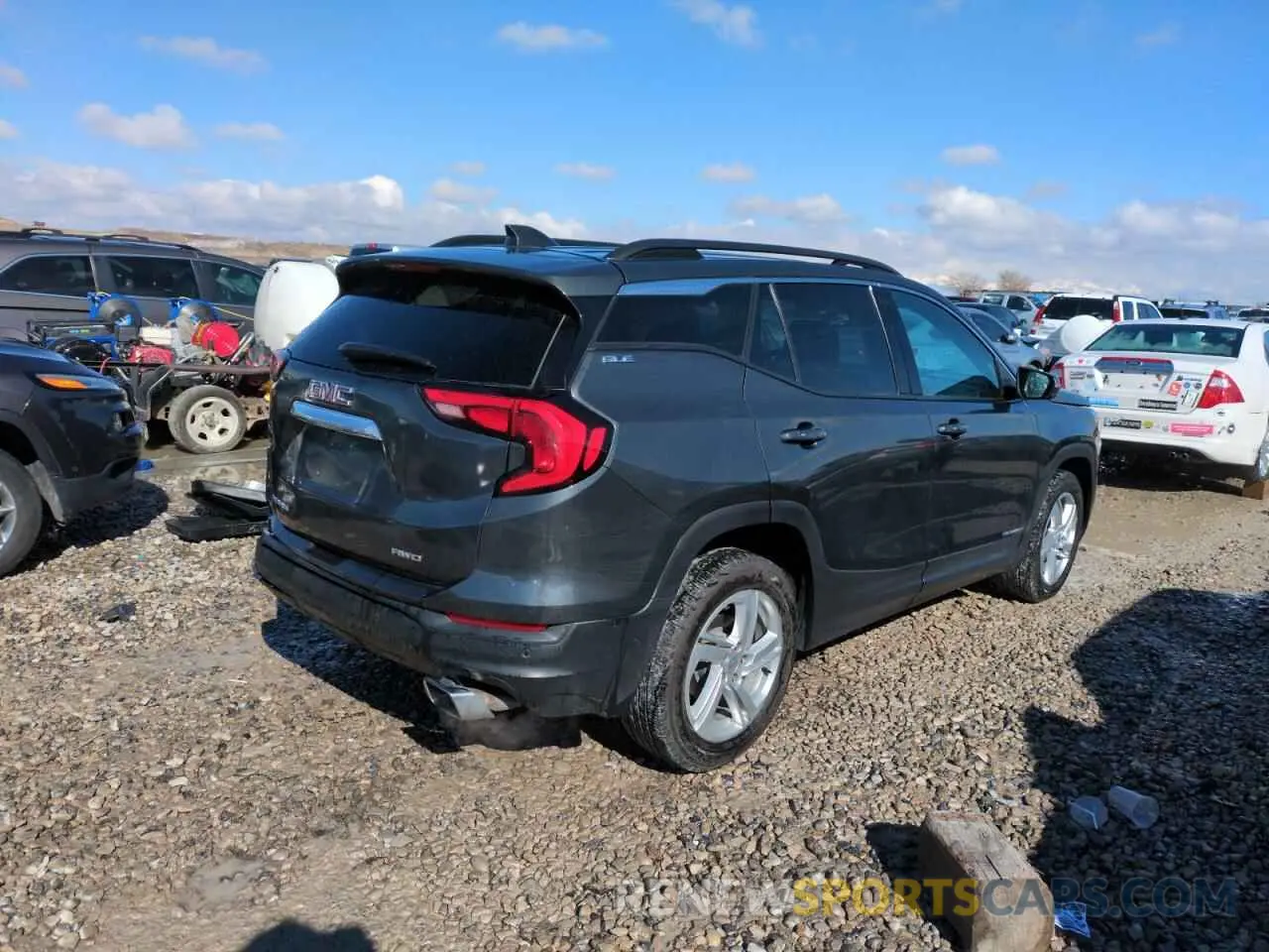 3 Фотография поврежденного автомобиля 3GKALTEX4KL370851 GMC TERRAIN 2019
