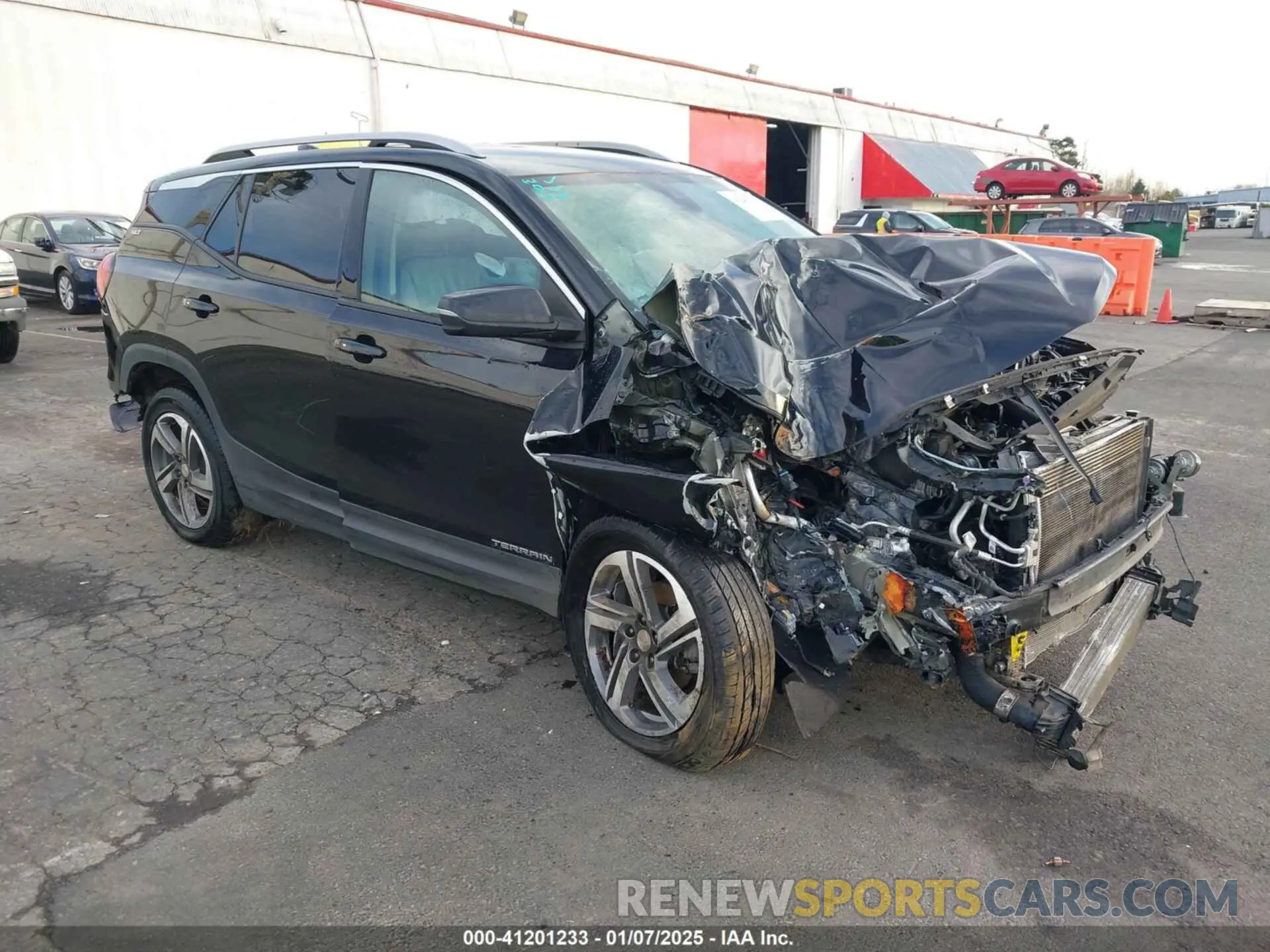 1 Photograph of a damaged car 3GKALVEV1KL229679 GMC TERRAIN 2019