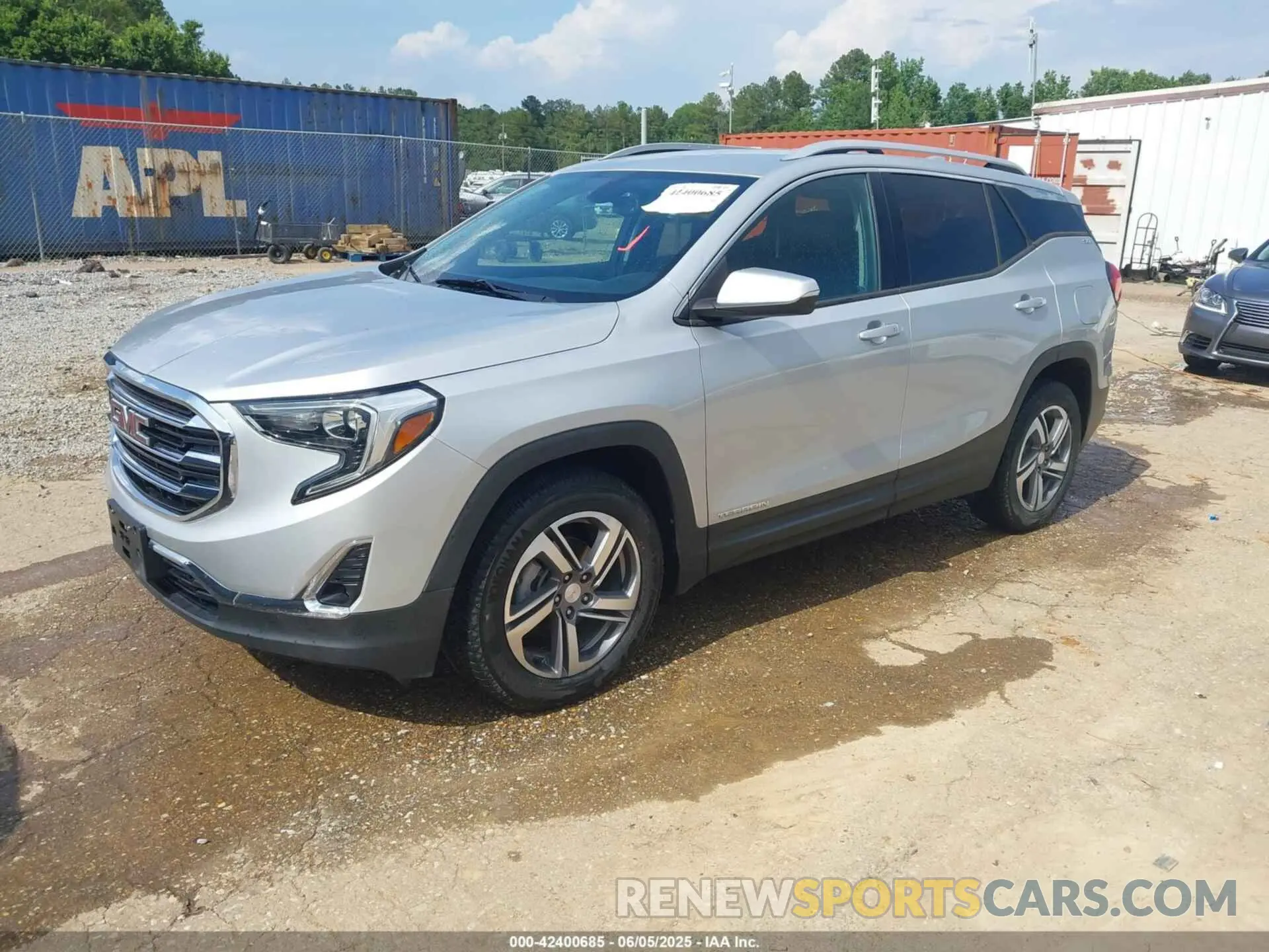2 Photograph of a damaged car 3GKALVEV4KL182566 GMC TERRAIN 2019