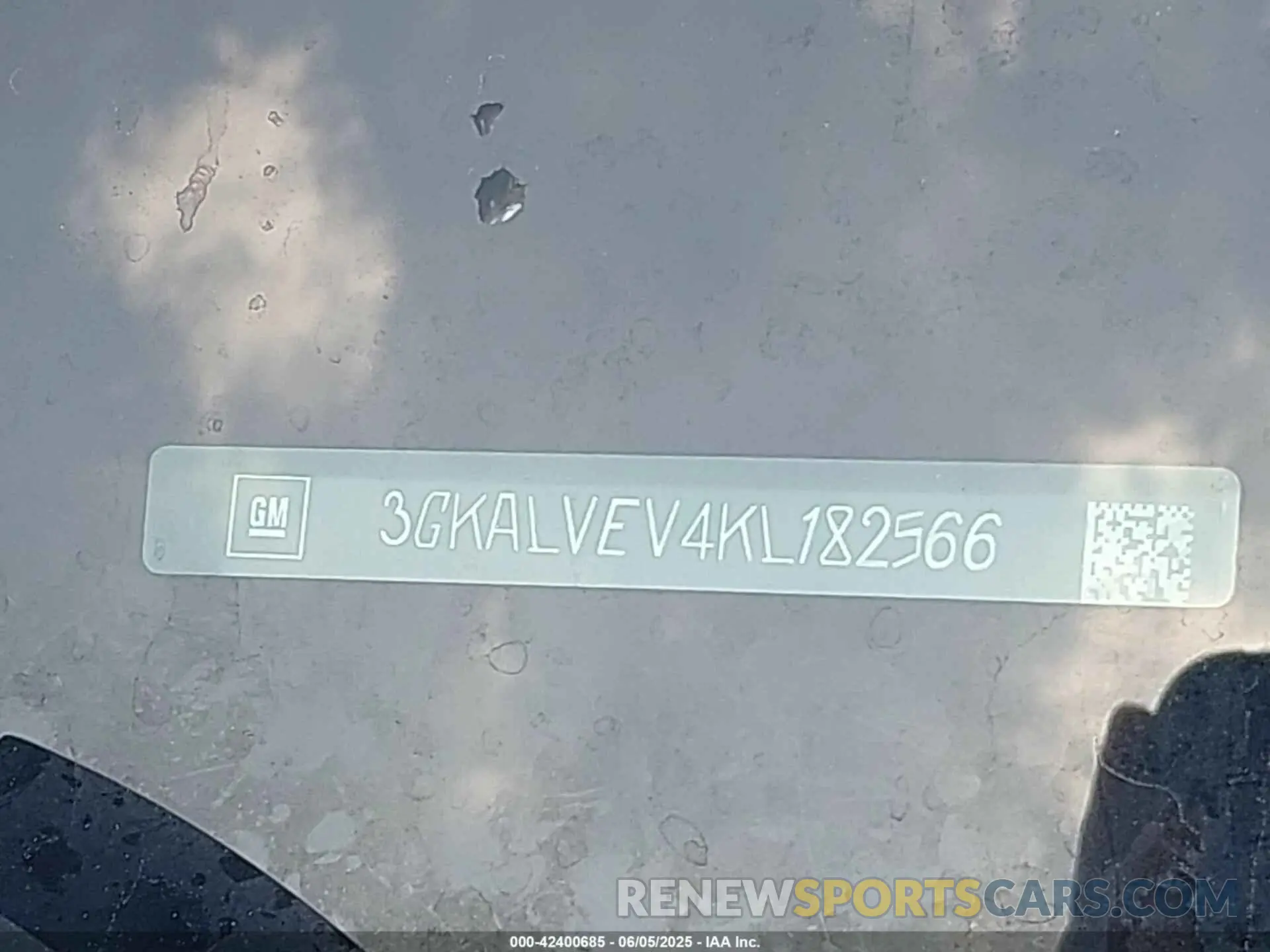 9 Photograph of a damaged car 3GKALVEV4KL182566 GMC TERRAIN 2019